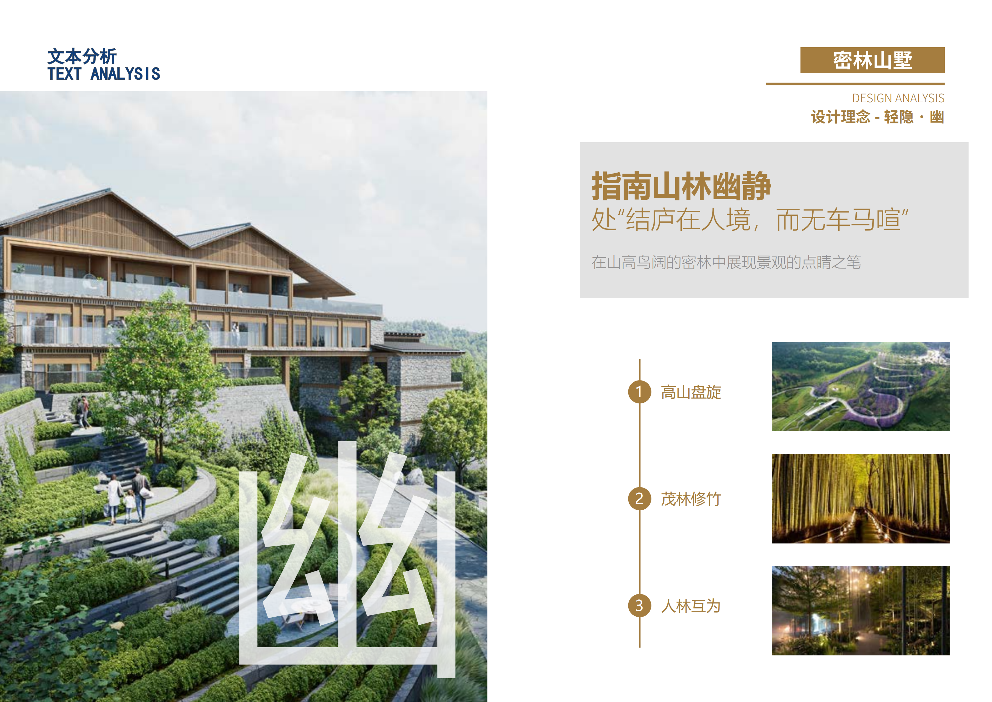 Design analysis diagram, typesetting，Landscape design，Cartoon Analysis Chart，Landscape Design Text，Text typesetting，