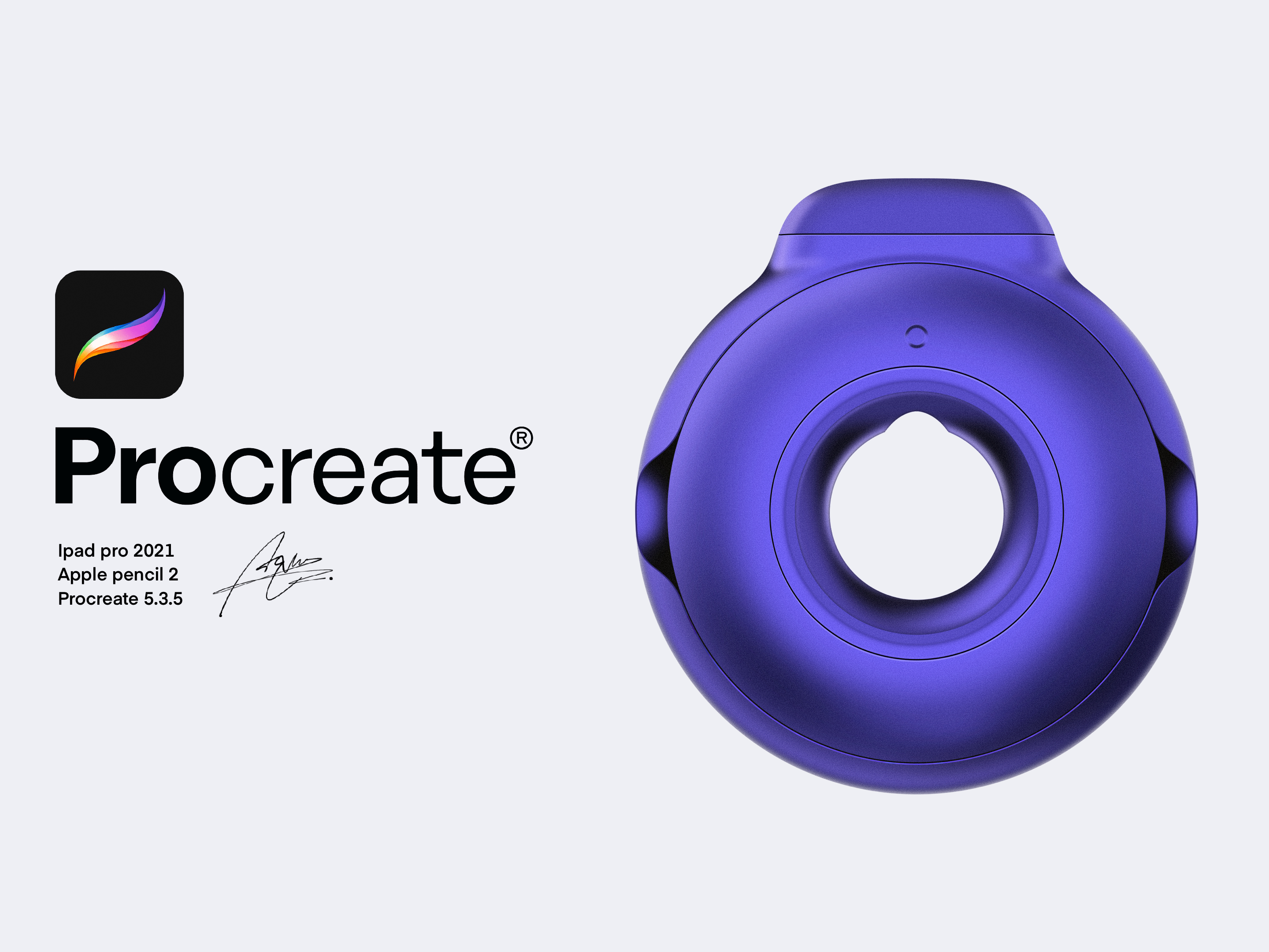 industrial design，Ubee ，Procreate，