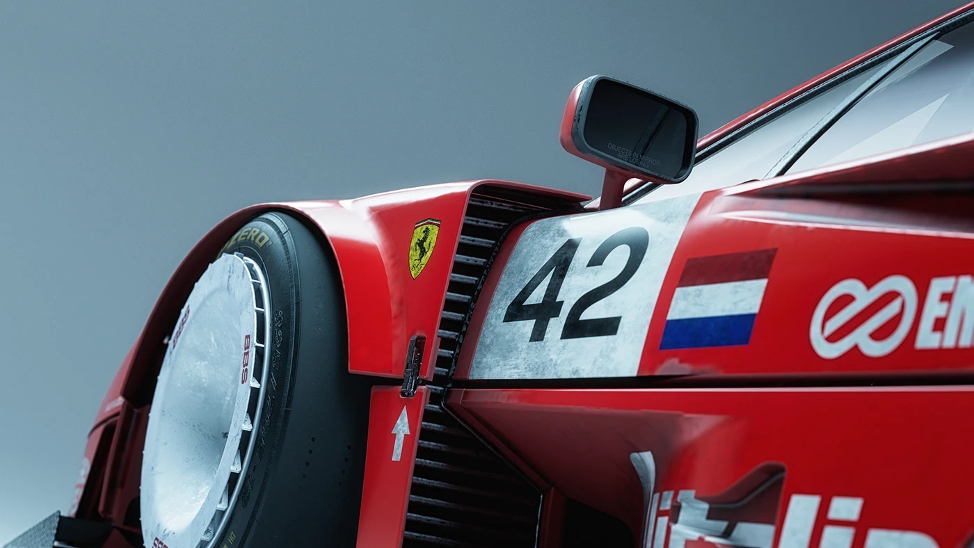 vehicle，automobile，Ferrari，Ferrari F40，