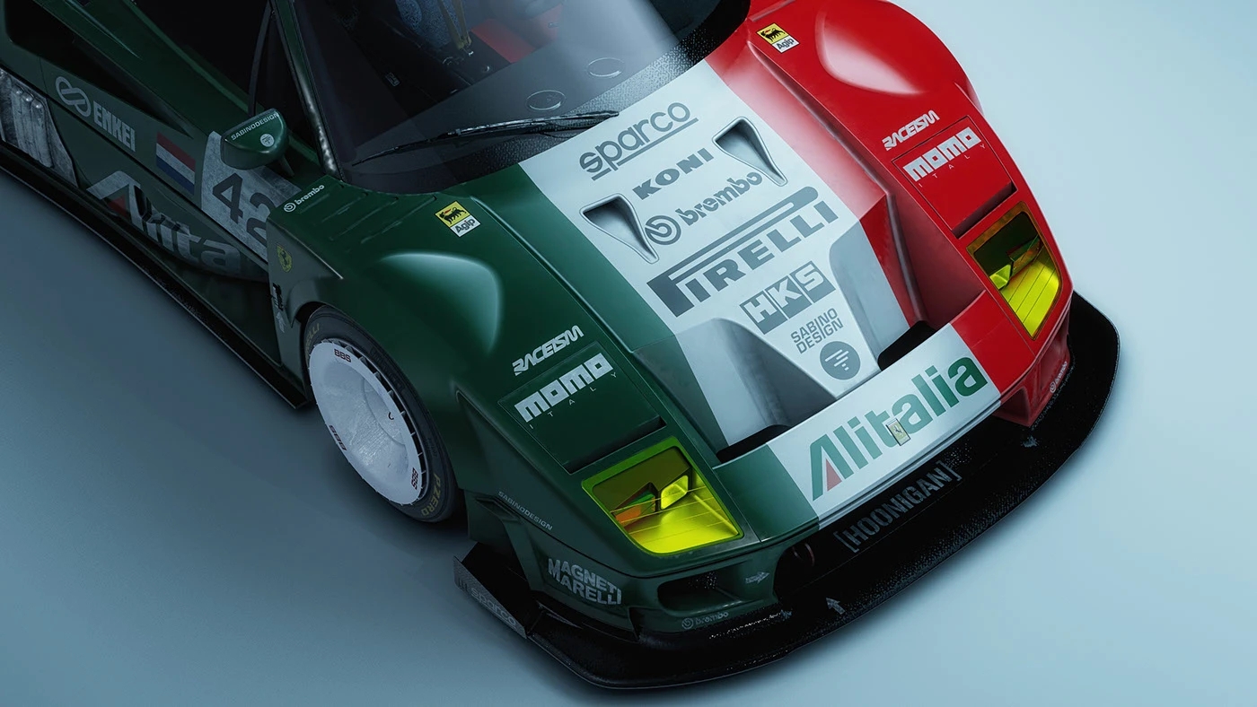 vehicle，automobile，Ferrari，Ferrari F40，