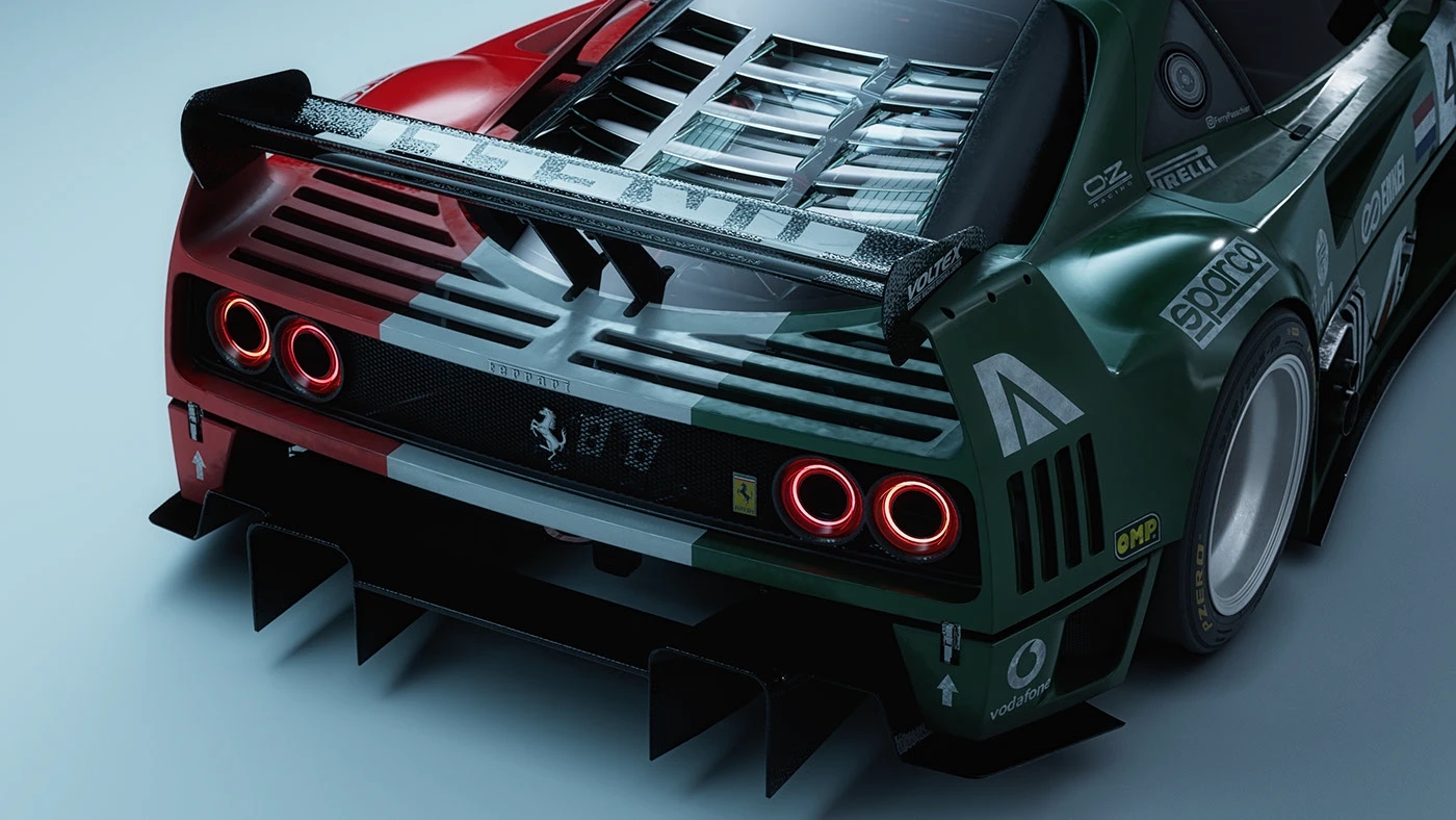 vehicle，automobile，Ferrari，Ferrari F40，