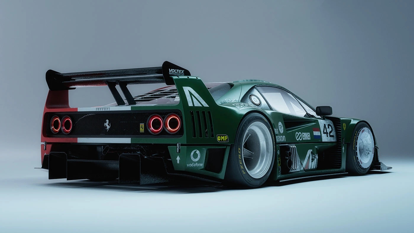 vehicle，automobile，Ferrari，Ferrari F40，