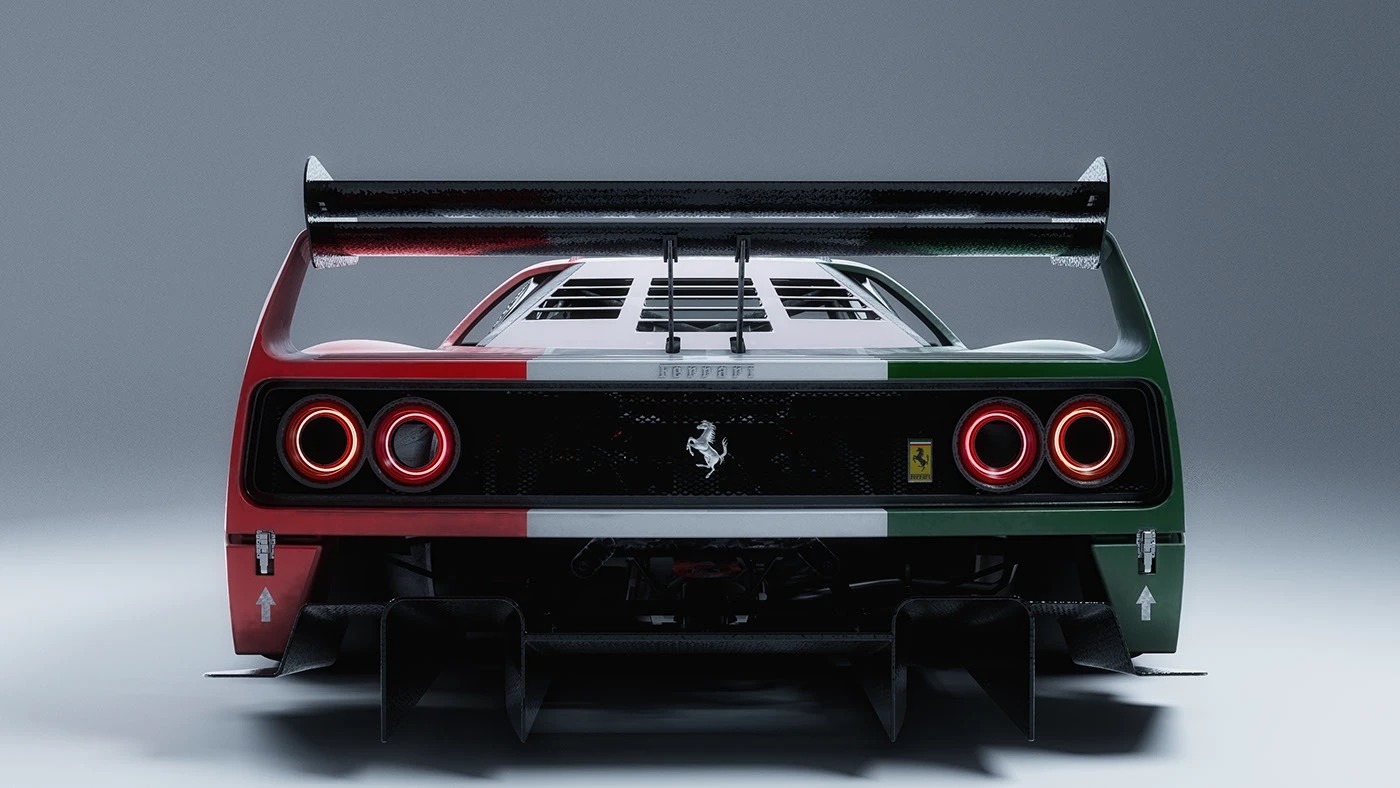 vehicle，automobile，Ferrari，Ferrari F40，