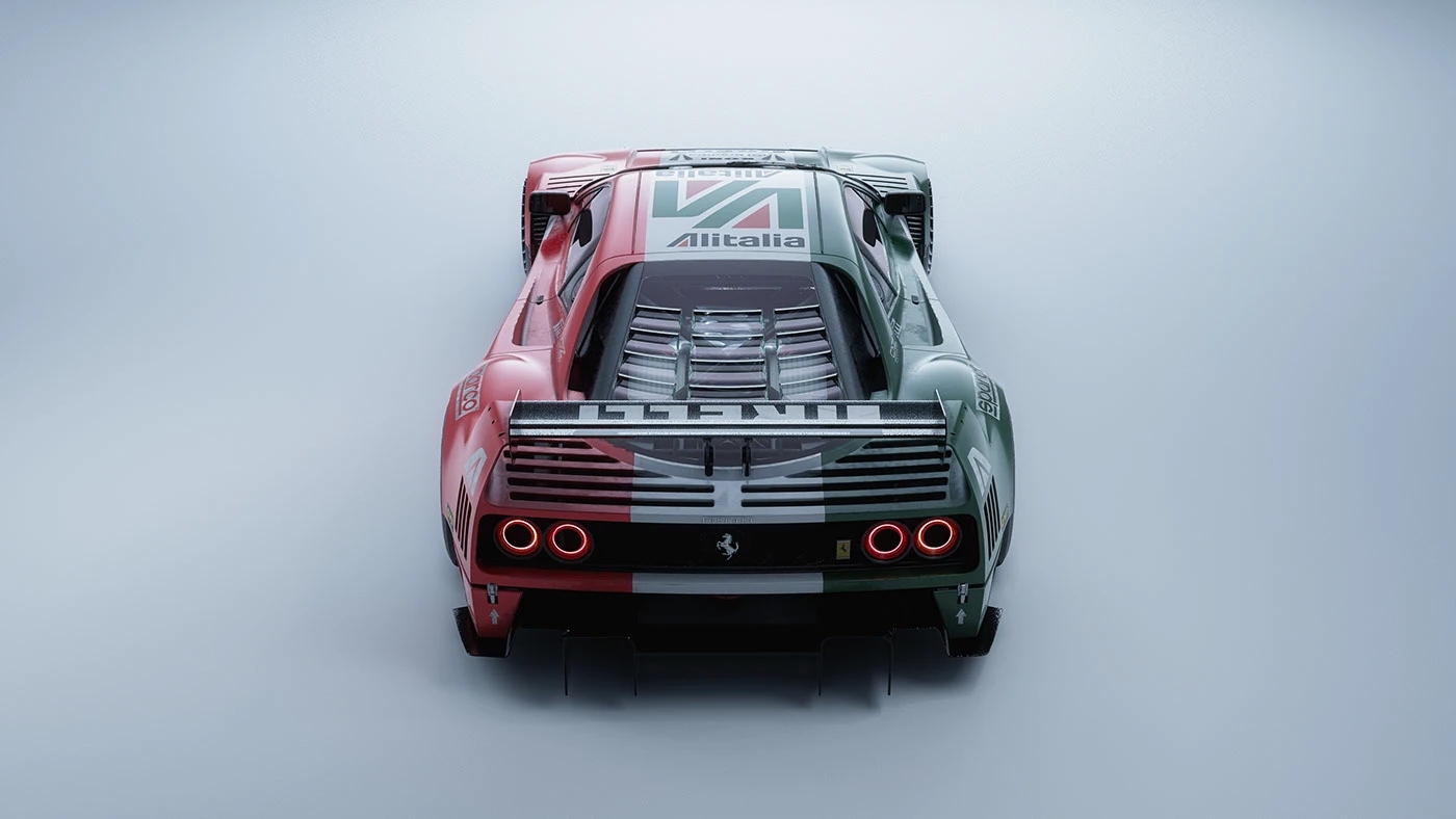 vehicle，automobile，Ferrari，Ferrari F40，