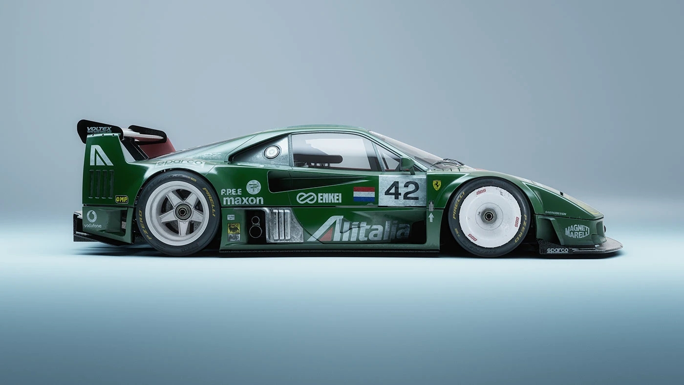 vehicle，automobile，Ferrari，Ferrari F40，