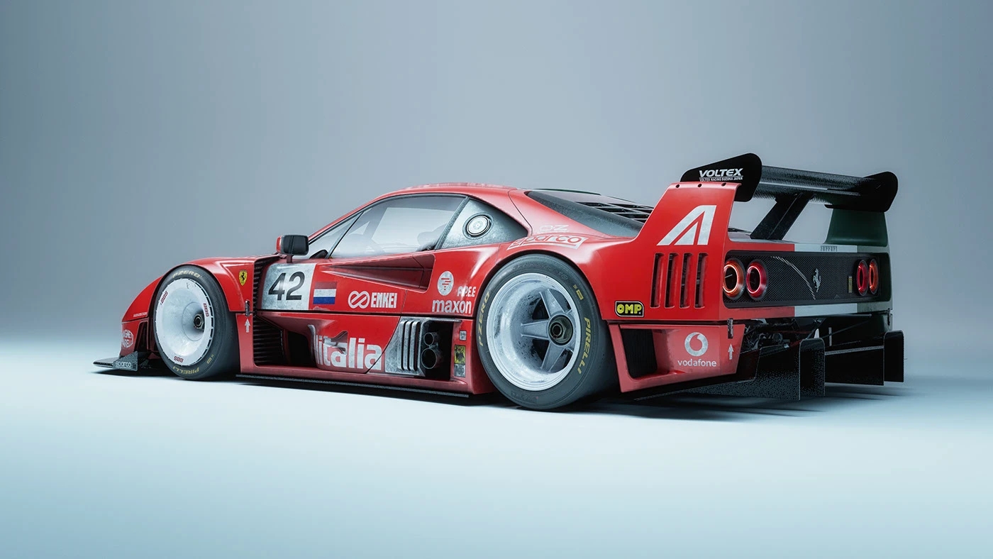vehicle，automobile，Ferrari，Ferrari F40，