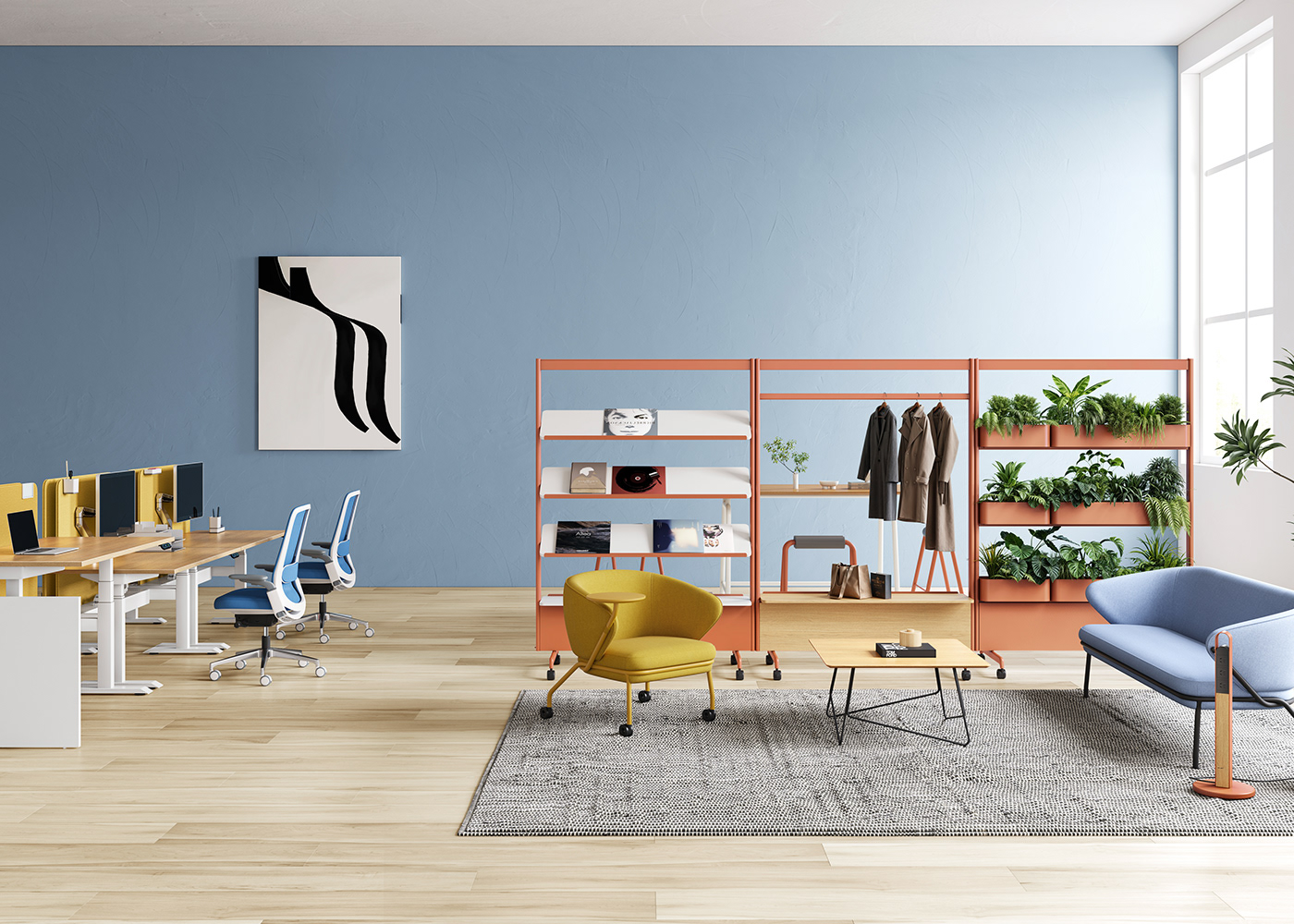 MixCube，environmental design，office space ，conceptual design，furniture，