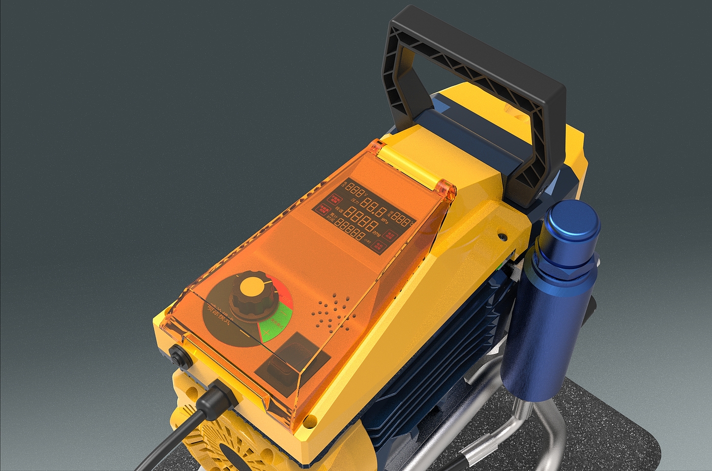 Plunger type spraying machine can spray all kinds of paint，