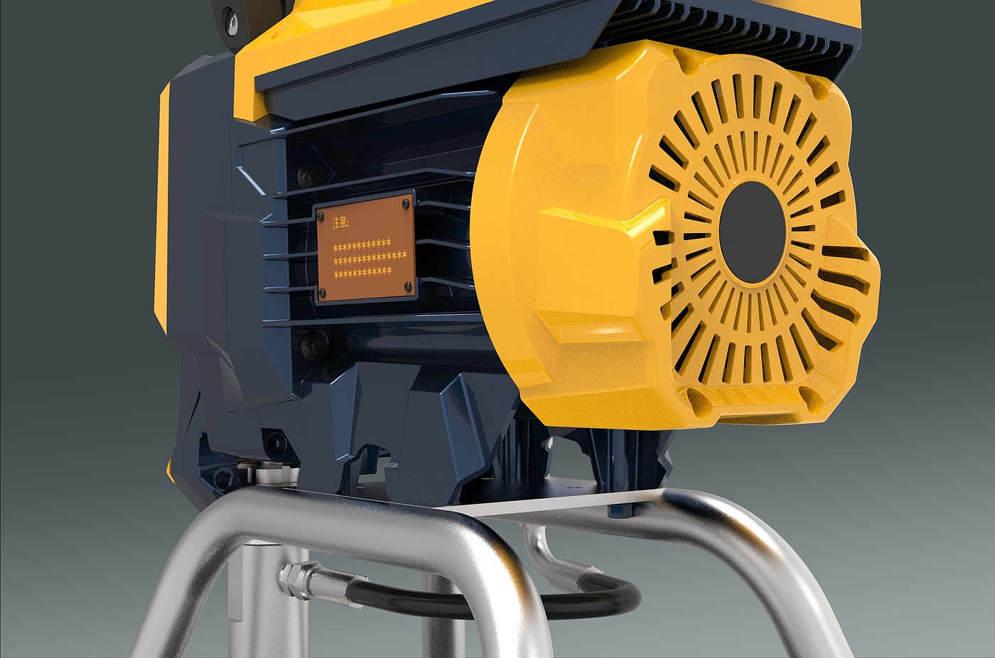 Plunger type spraying machine can spray all kinds of paint，