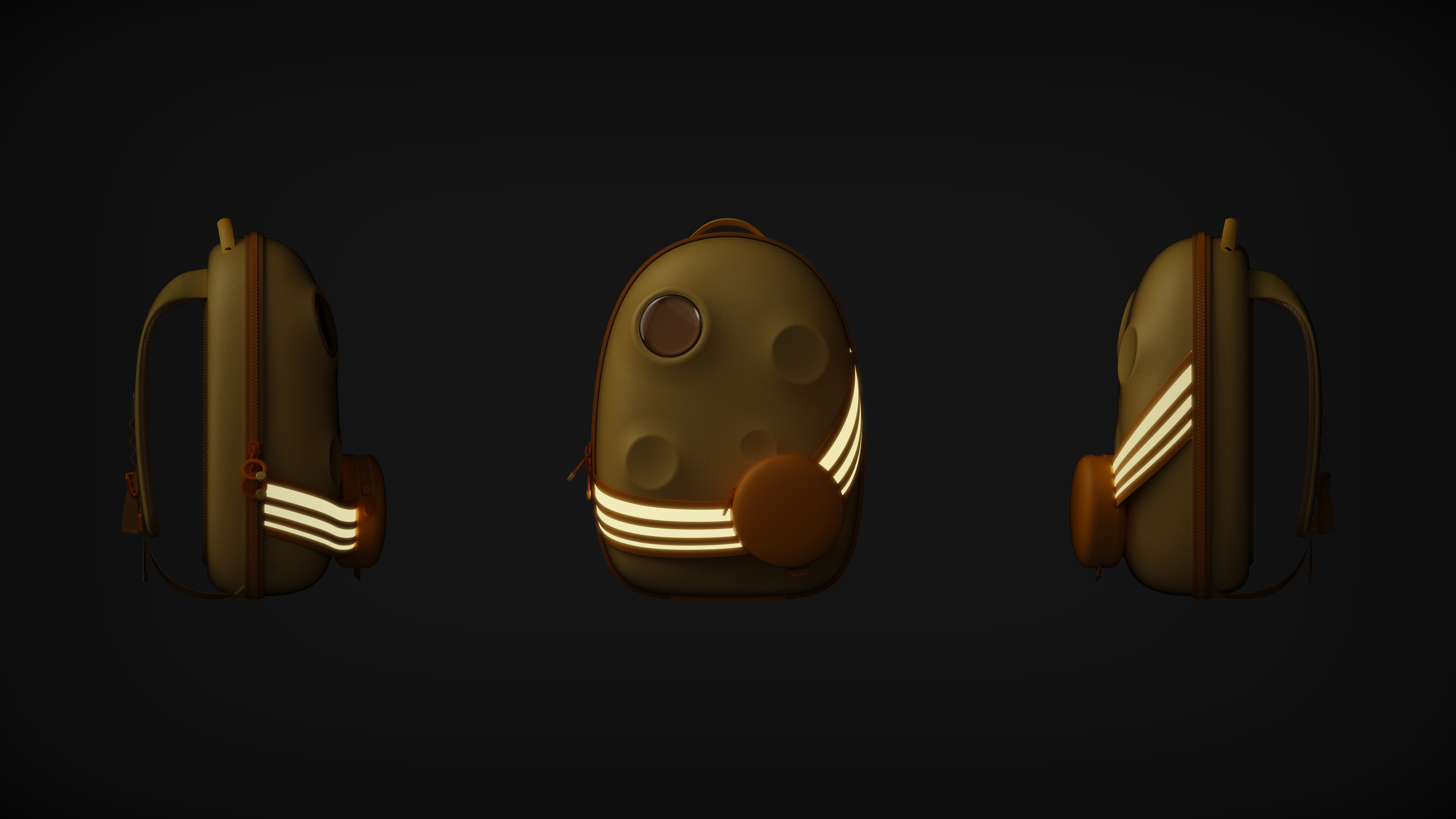 children，knapsack，industrial design，