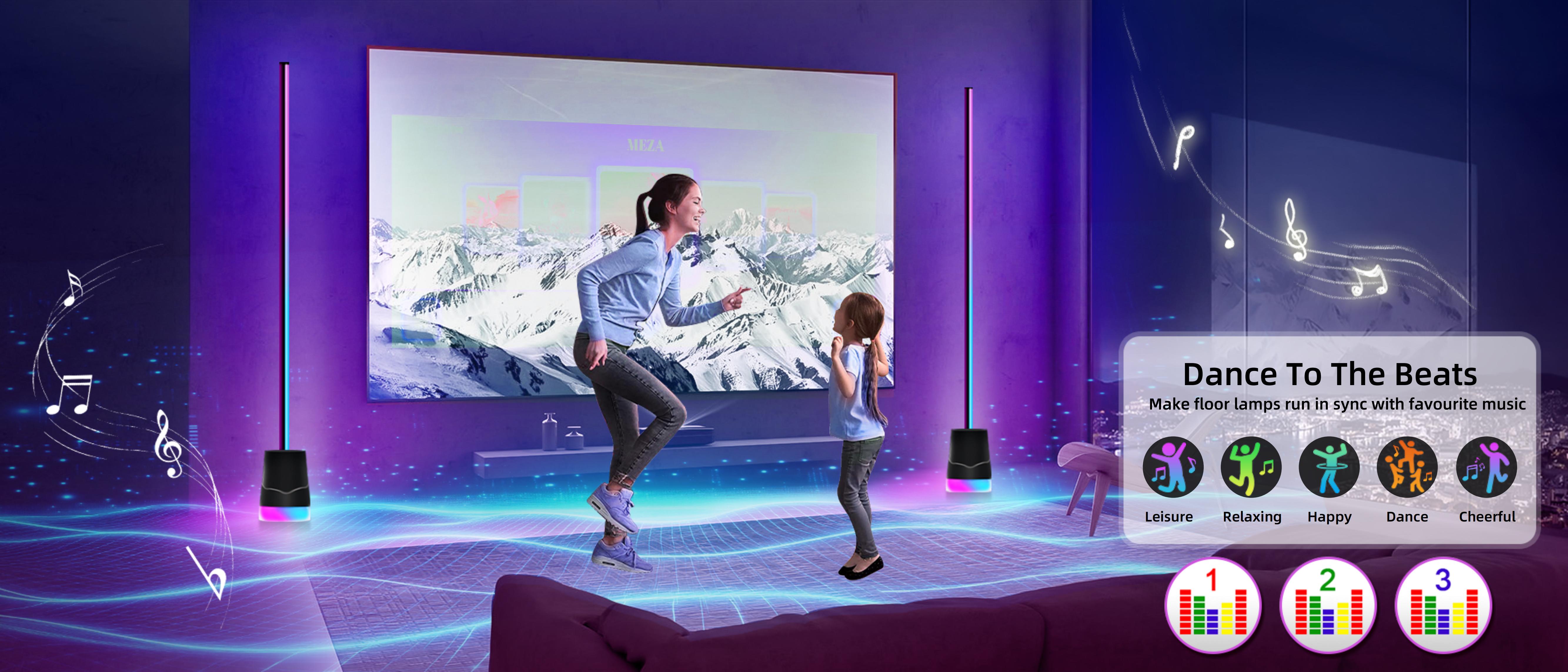 Floor lamp，Atmosphere lamp，