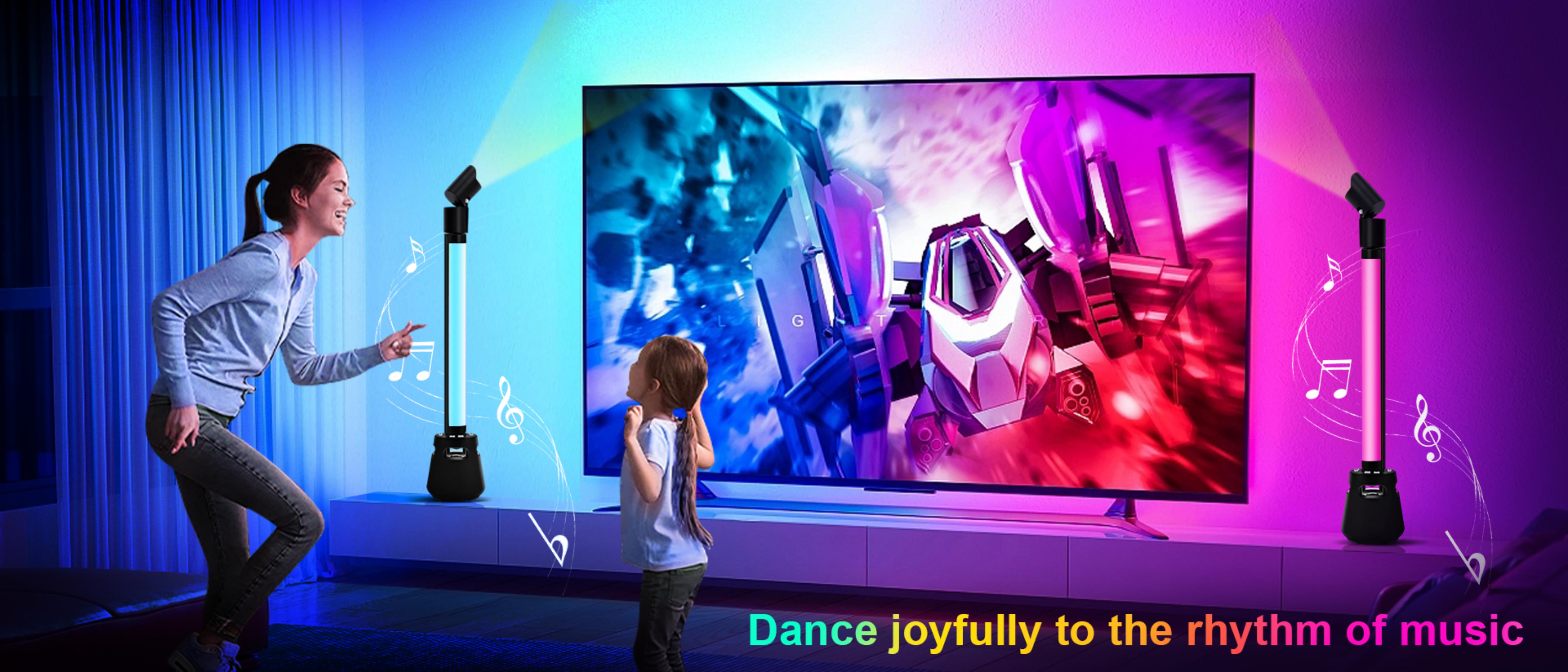 Atmosphere lamp，Pickup lamp，Desk lamp，Rhythm atmosphere lamp，