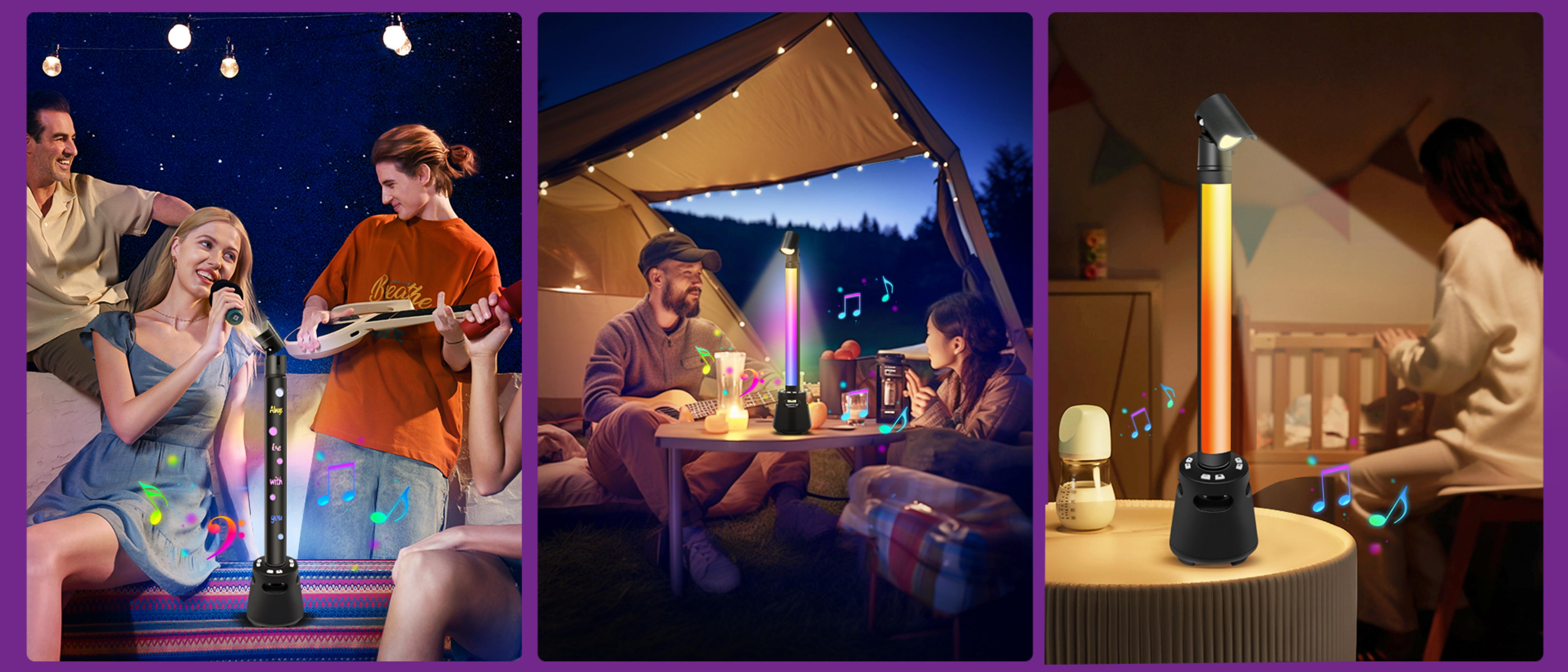 Atmosphere lamp，Pickup lamp，Desk lamp，Rhythm atmosphere lamp，