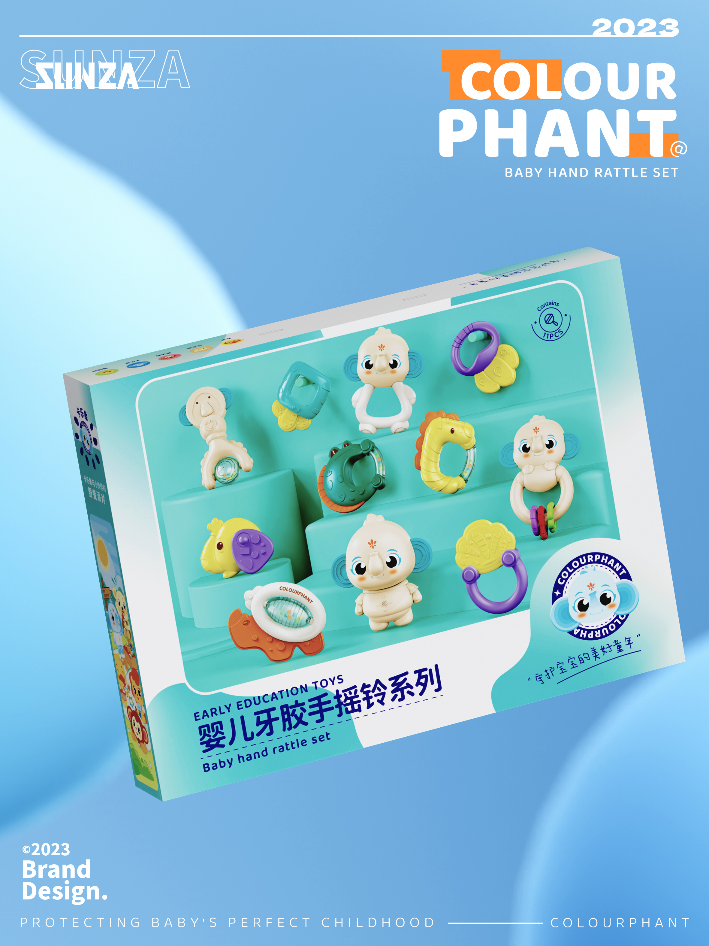 Table Artifact，IP，Toy design，packing design，Toy mobile phone，sucker，brand，Baby toys，