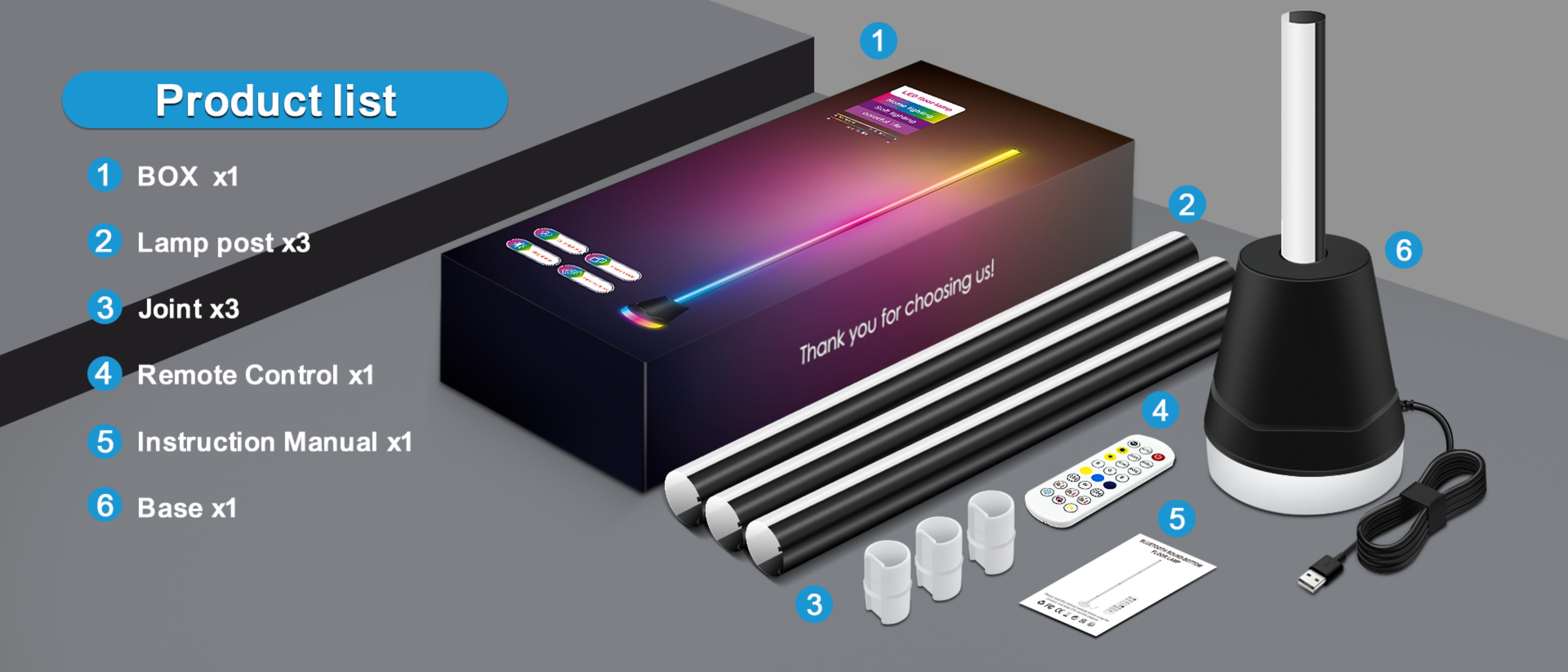 Floor lamp，Atmosphere lamp，Ambience floor lamp，Floor atmosphere lamp，