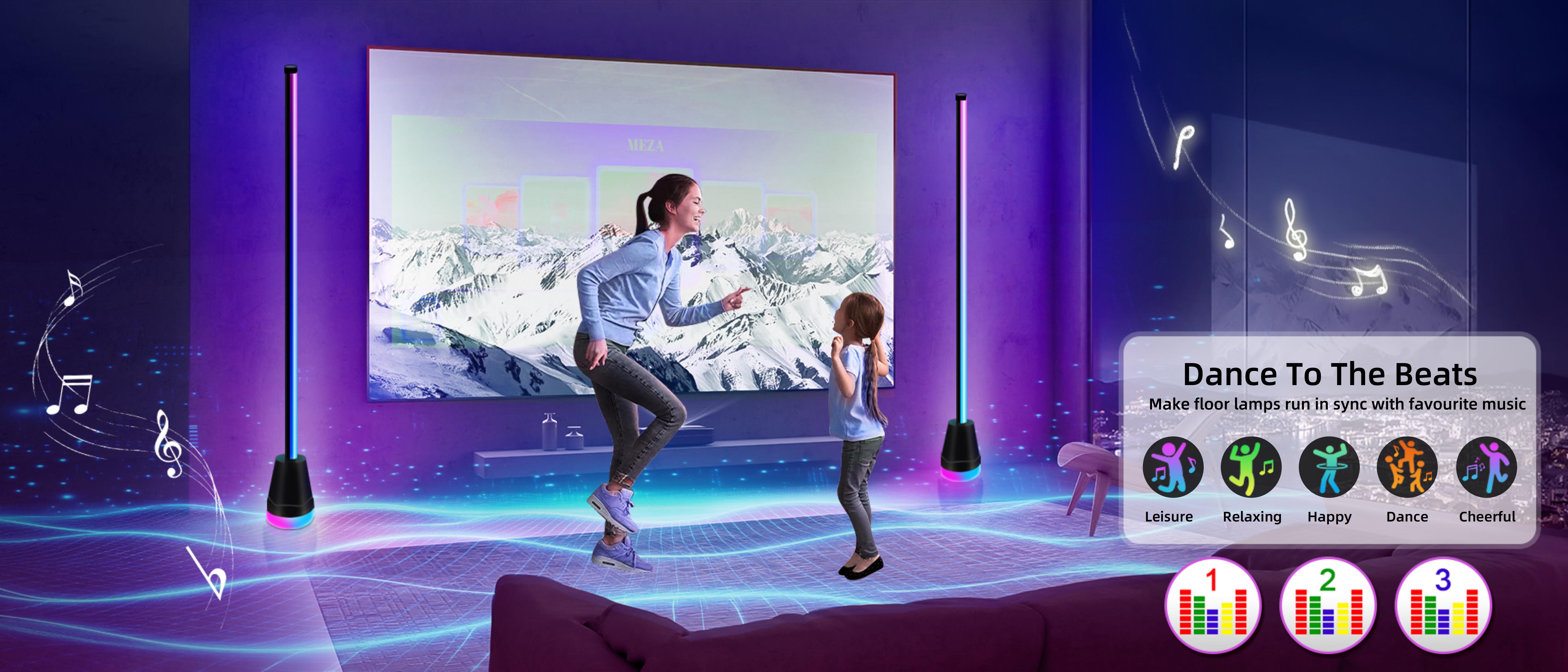 Floor lamp，Atmosphere lamp，Ambience floor lamp，Floor atmosphere lamp，