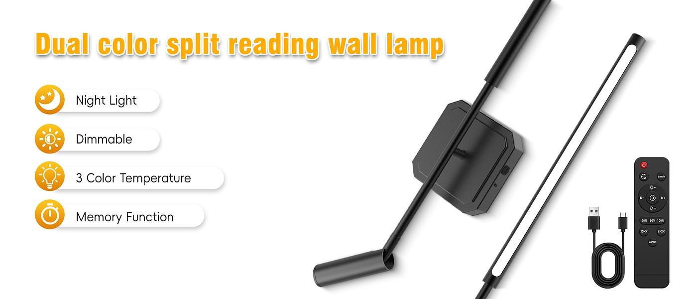 Wall lamp，Metal wall lamp，Removable wall lamp，Split wall lamp，