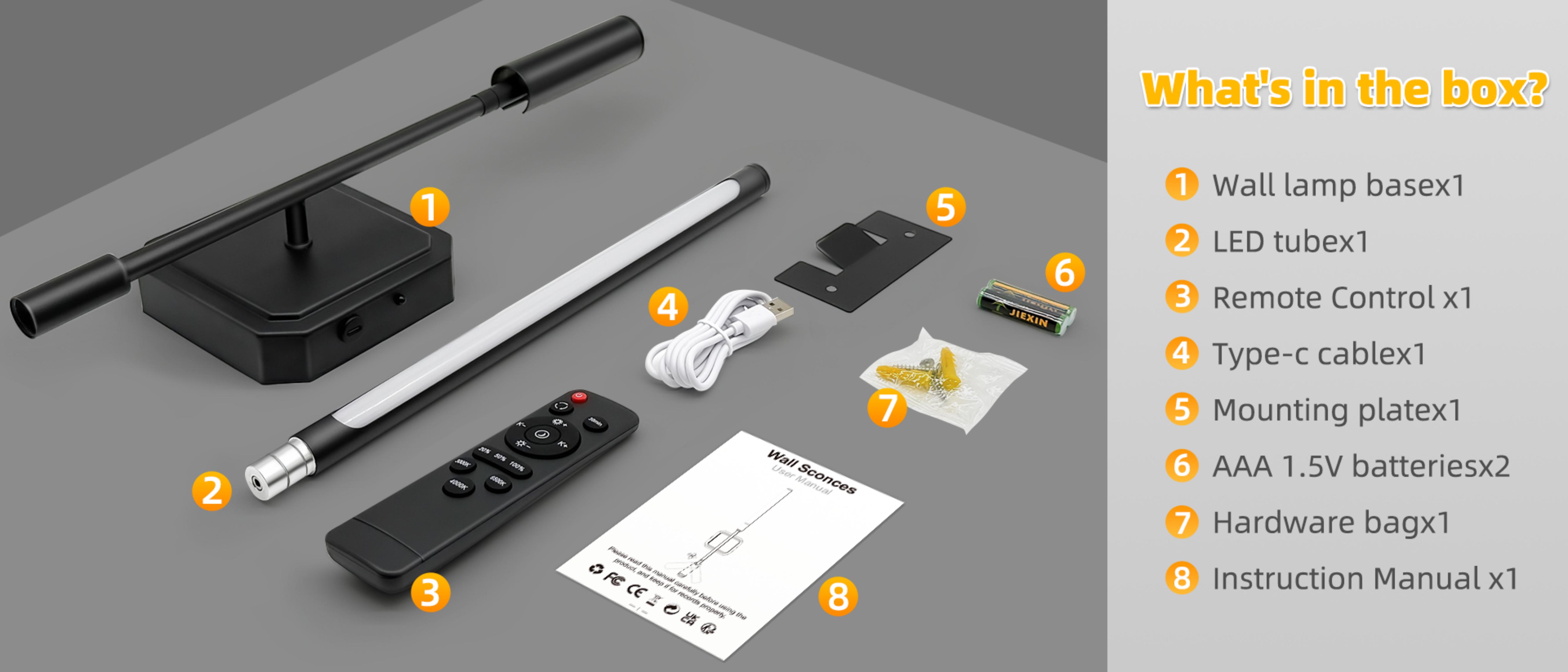 Wall lamp，Metal wall lamp，Removable wall lamp，Split wall lamp，