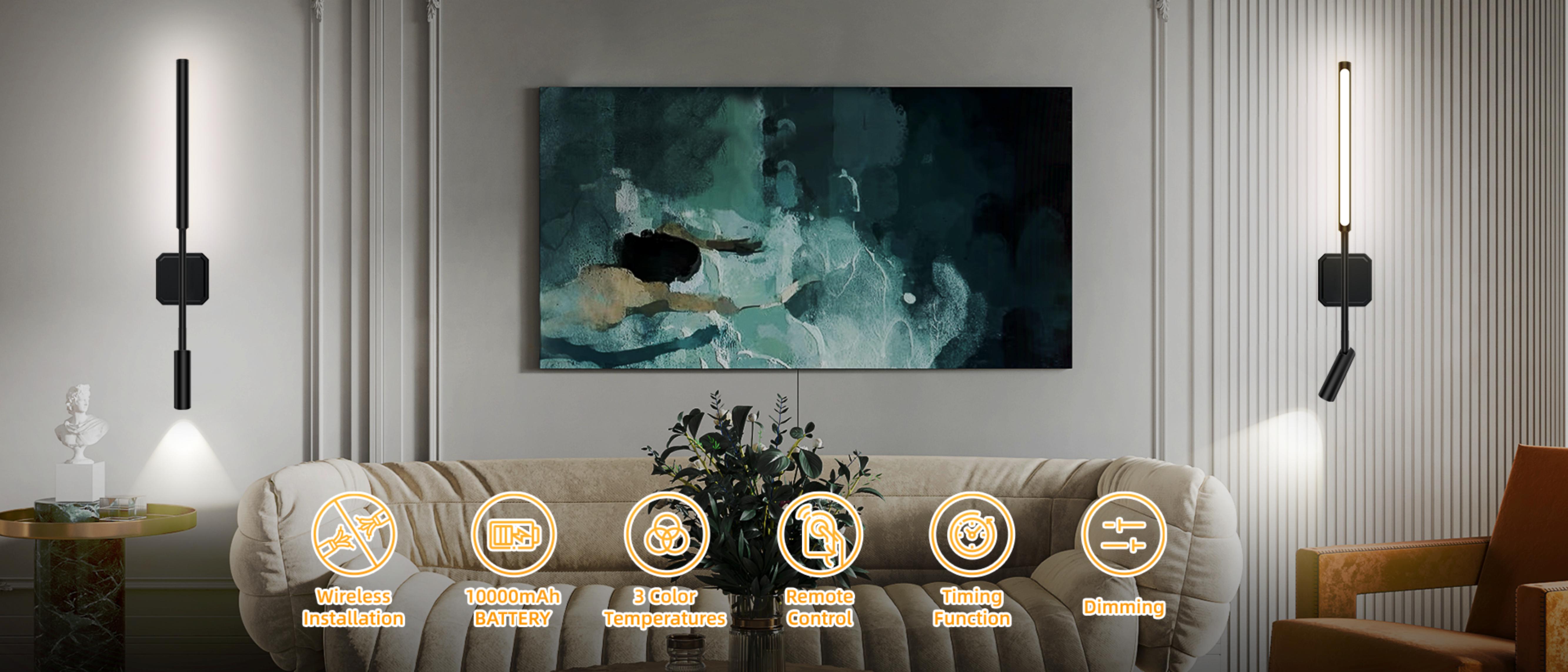 Wall lamp，Metal wall lamp，Removable wall lamp，Split wall lamp，