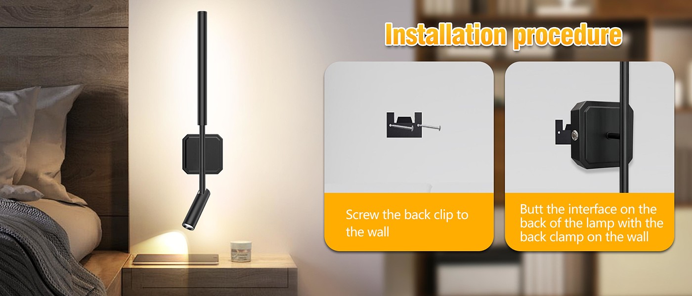 Wall lamp，Metal wall lamp，Removable wall lamp，Split wall lamp，