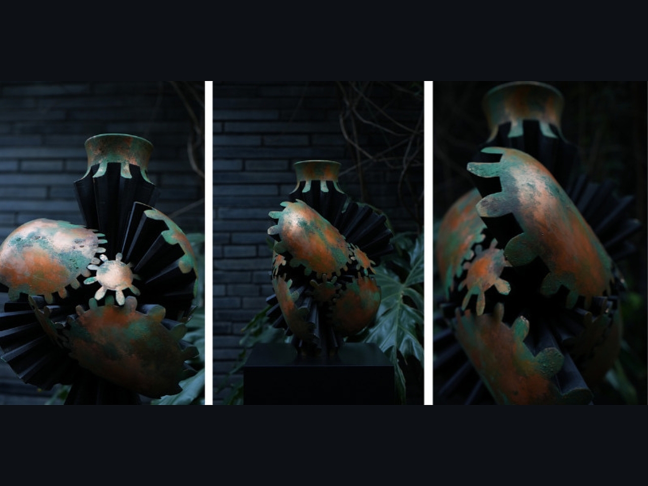 Kinetic Vases，vase，Artwork，Ornaments，