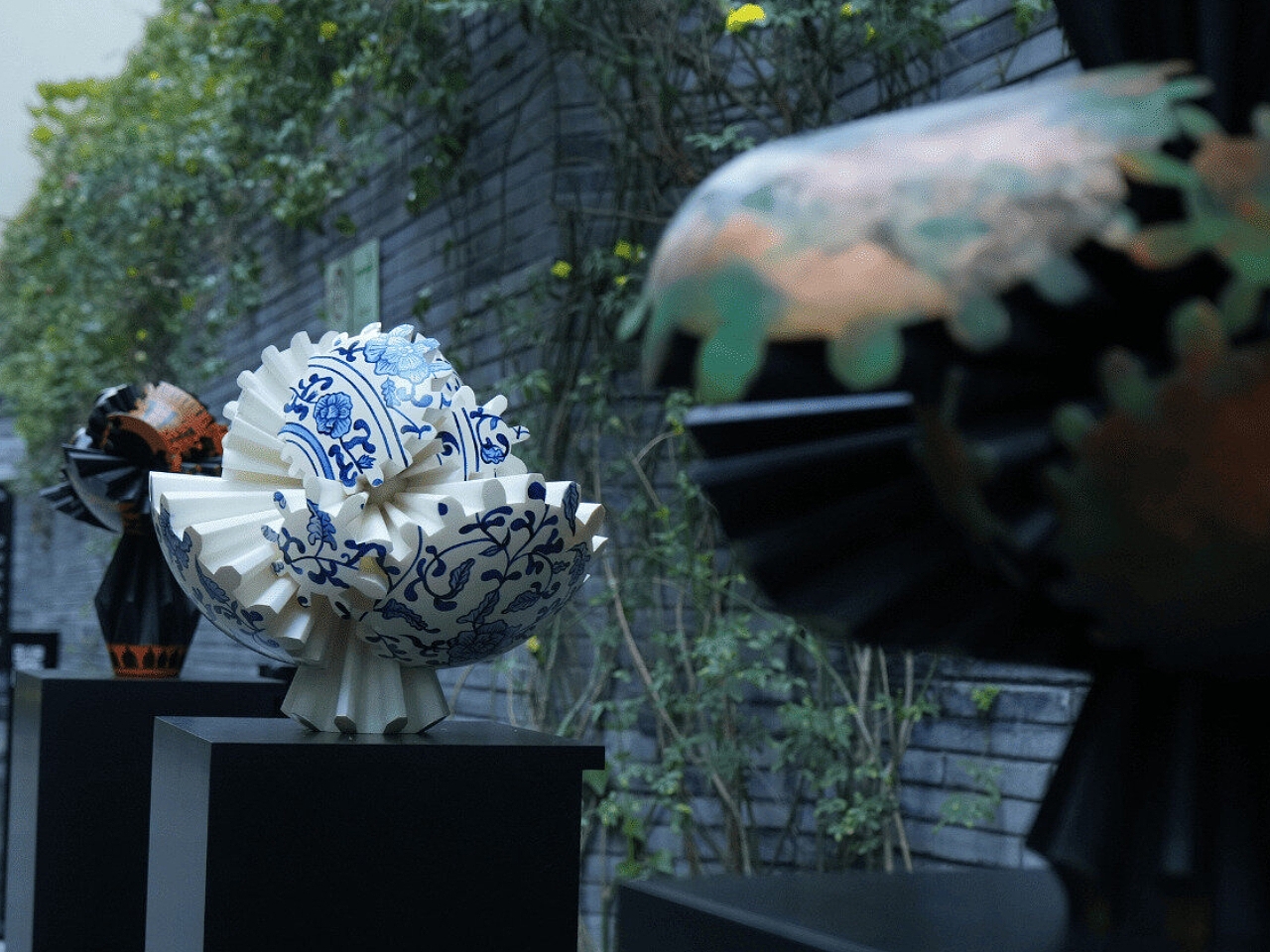 Kinetic Vases，vase，Artwork，Ornaments，