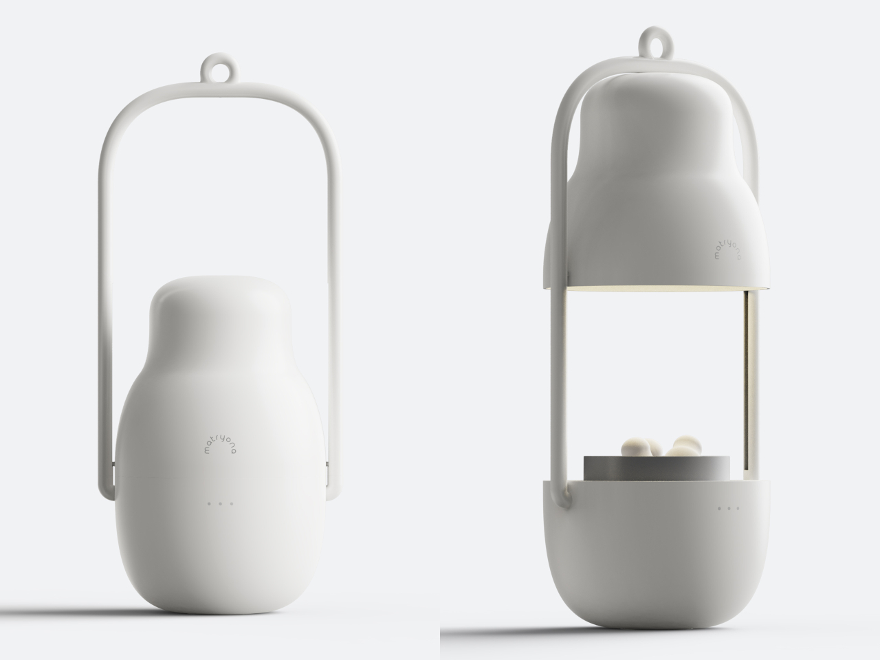 Matryona，aroma stove，portable，conceptual design，