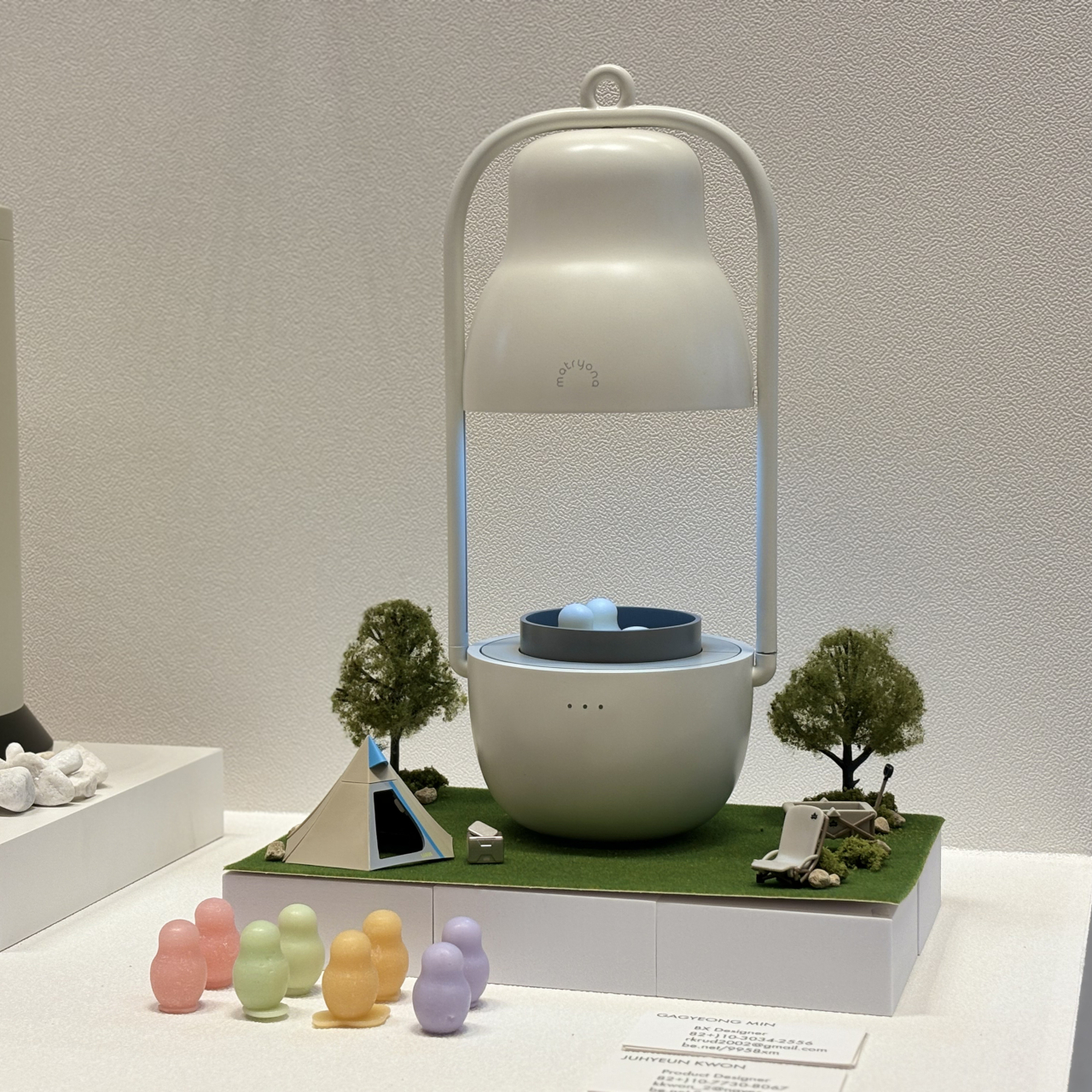 Matryona，aroma stove，portable，conceptual design，