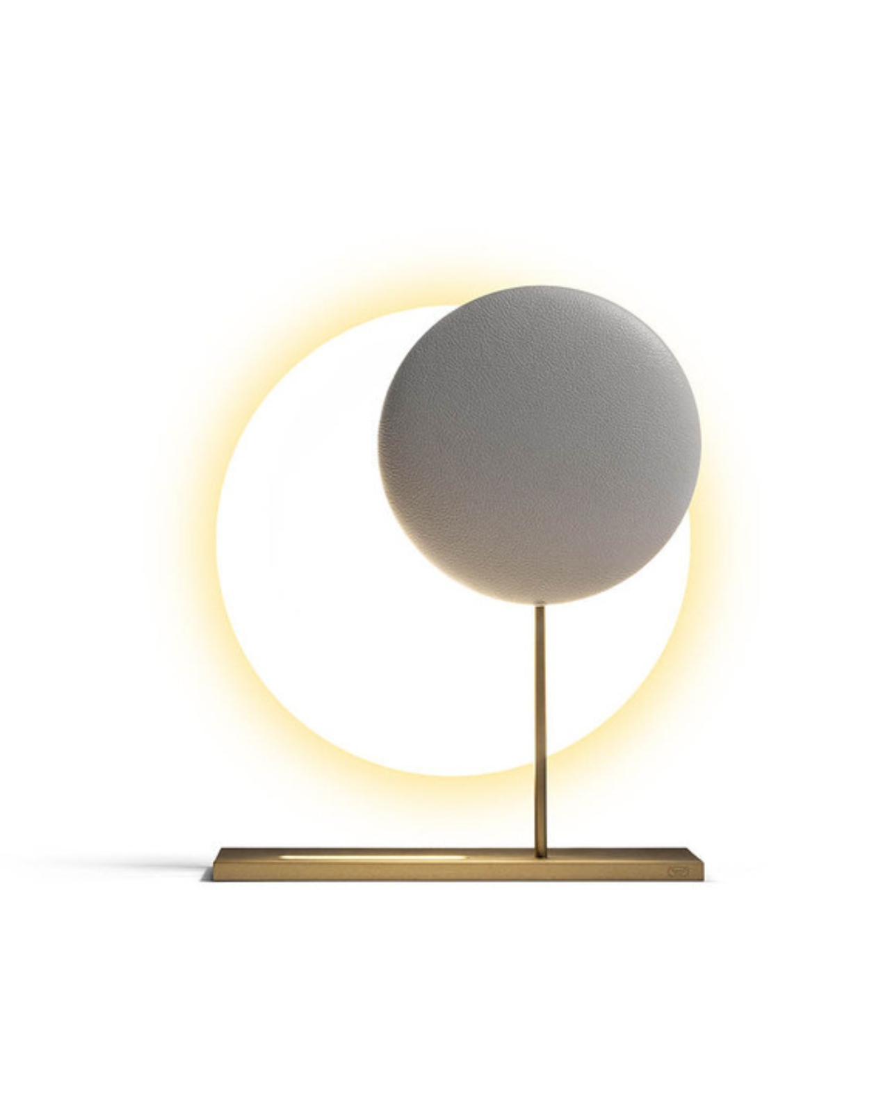 Moonbeam，Six N. Five，Lunar Eclipse Table Lamp，Indoor atmosphere，Leatherwear，
