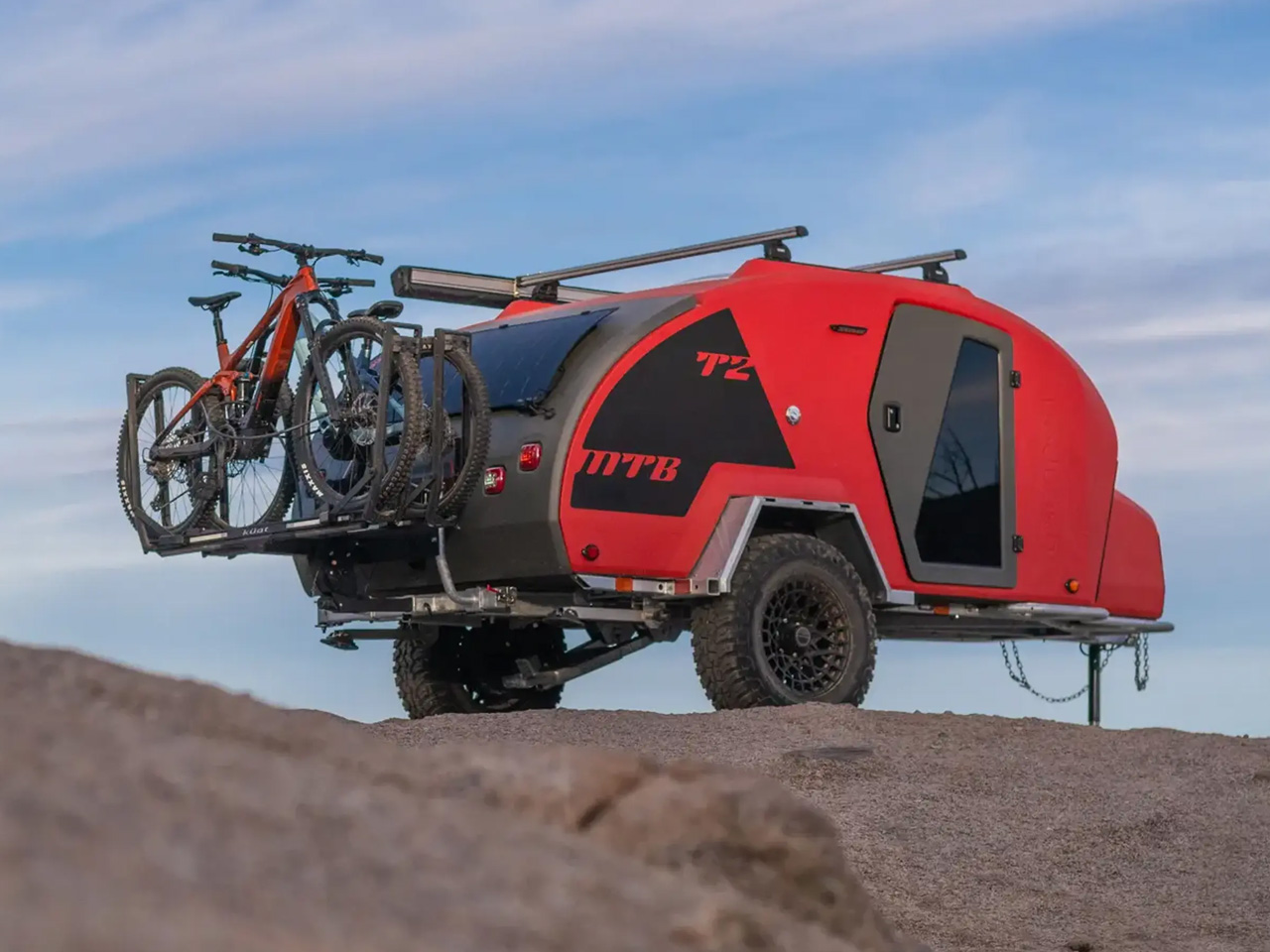 Mountain bike towing，Touring car，Mobile Repair Station，Wild Camping，Outdoor equipment，