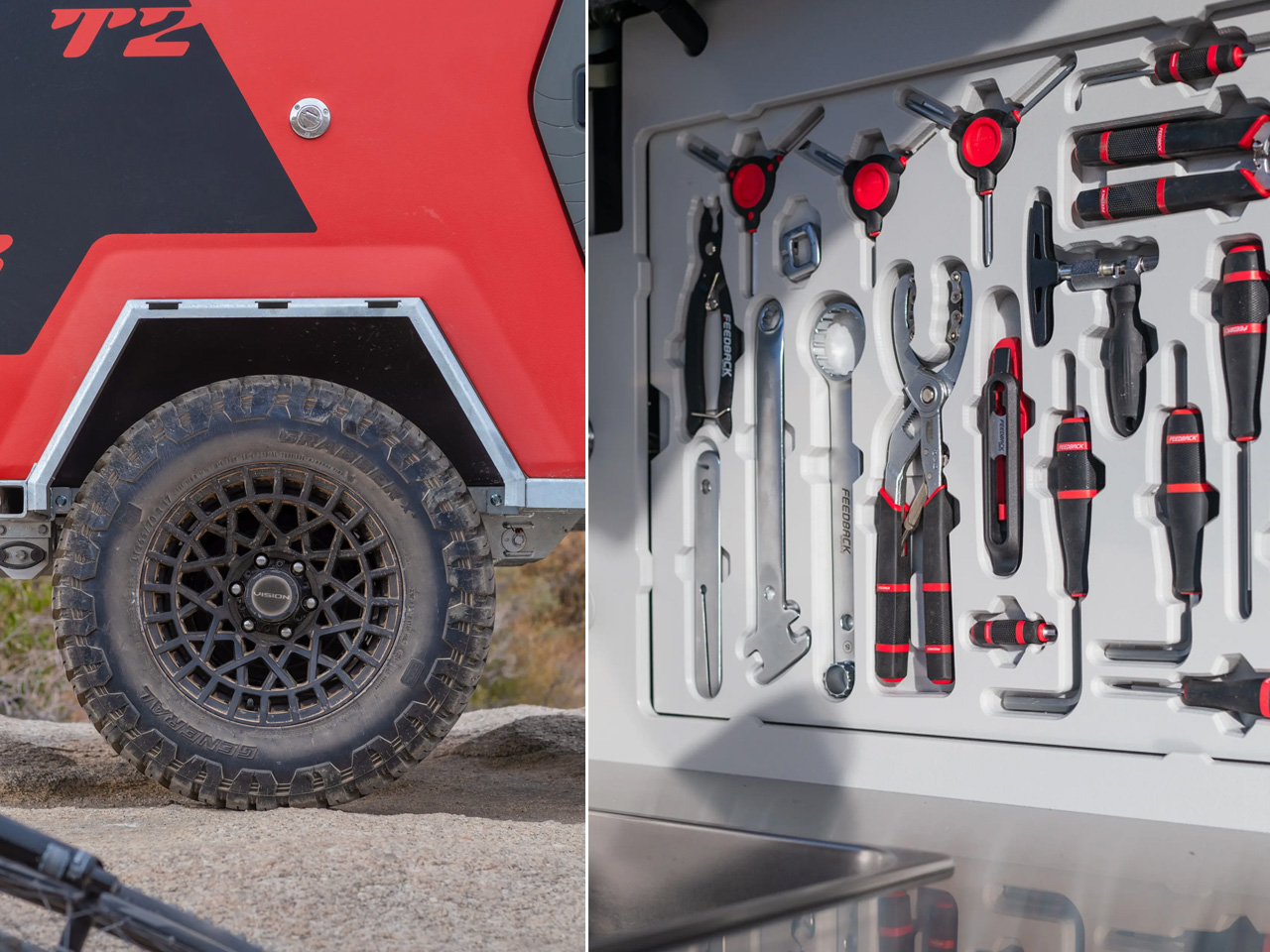 Mountain bike towing，Touring car，Mobile Repair Station，Wild Camping，Outdoor equipment，