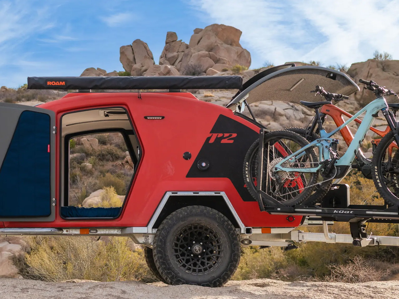 Mountain bike towing，Touring car，Mobile Repair Station，Wild Camping，Outdoor equipment，