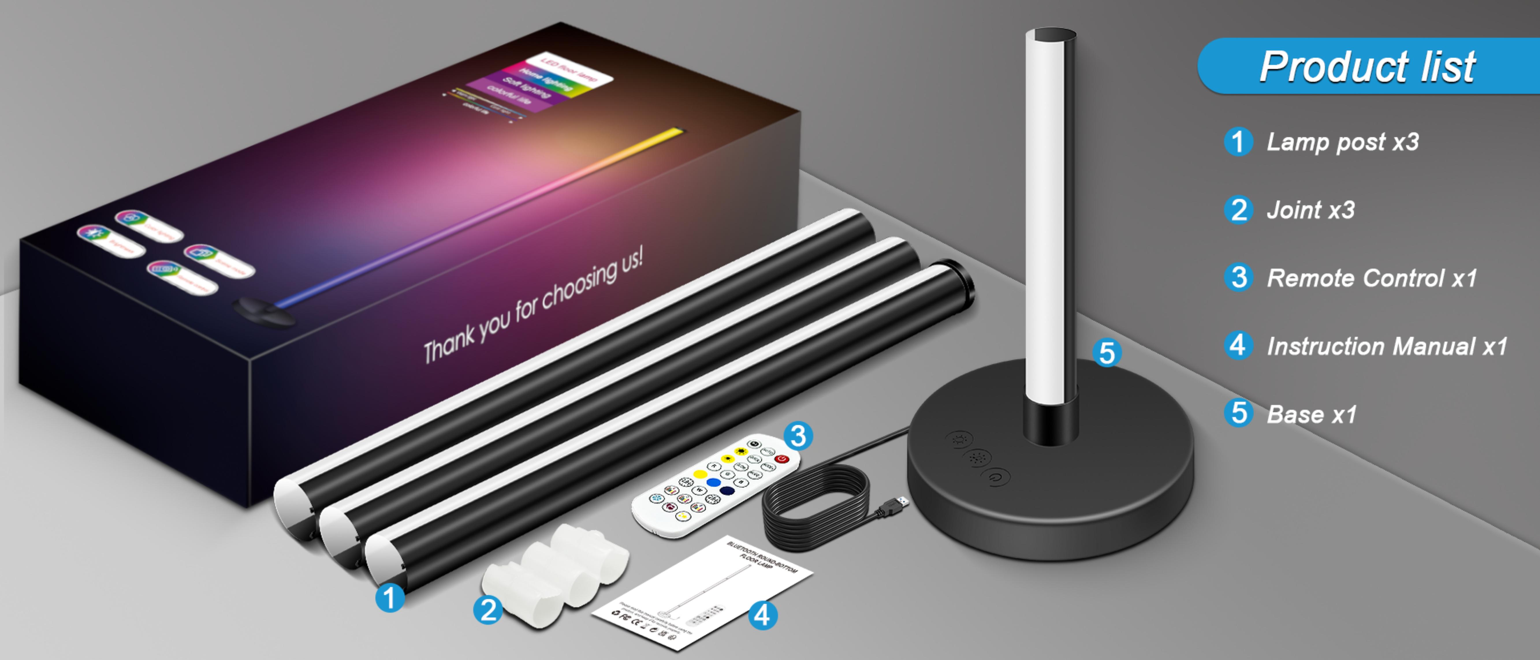 Floor lamp，Atmosphere lamp，