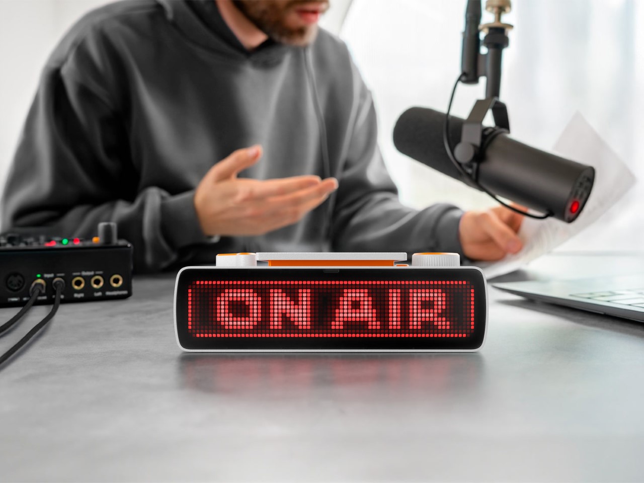 Electronic clock，RGB Status Light，Busy Bar，Matter Smart Home，