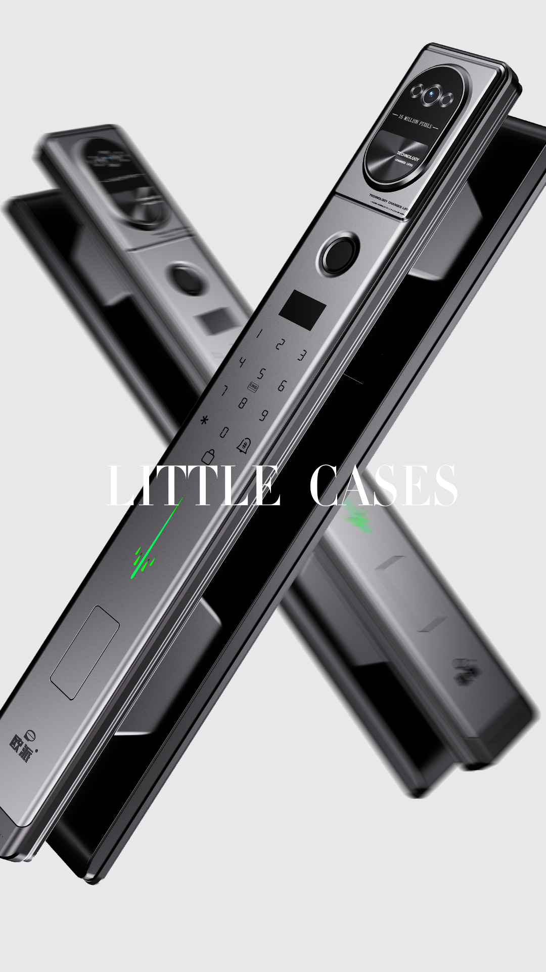 industrial design，Intelligent door lock，Product appearance，Product landing instance sharing，