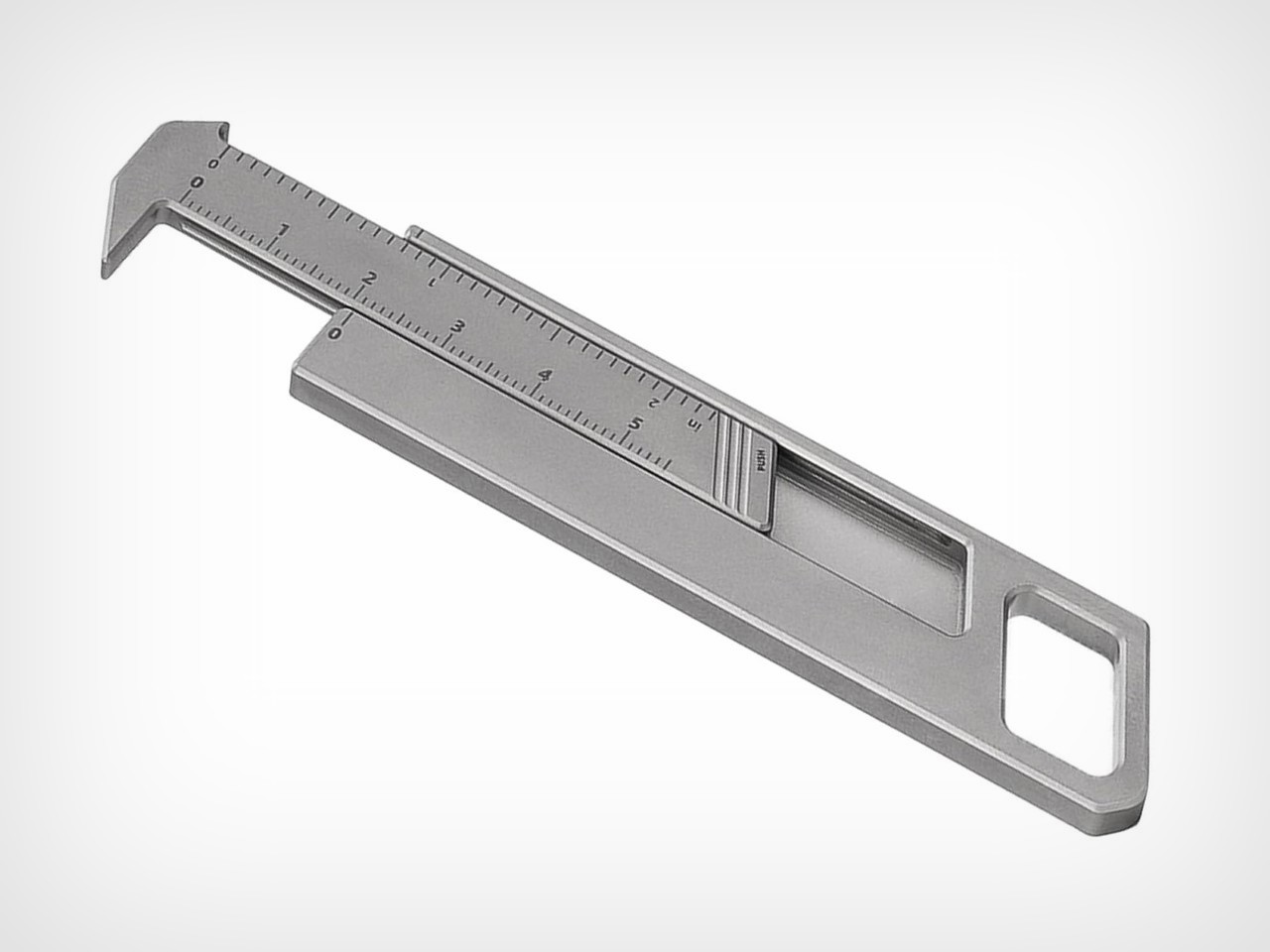 Titanium Alloy EDC，key ring caliper，carry-on，Precision measurement，Pocket tools，