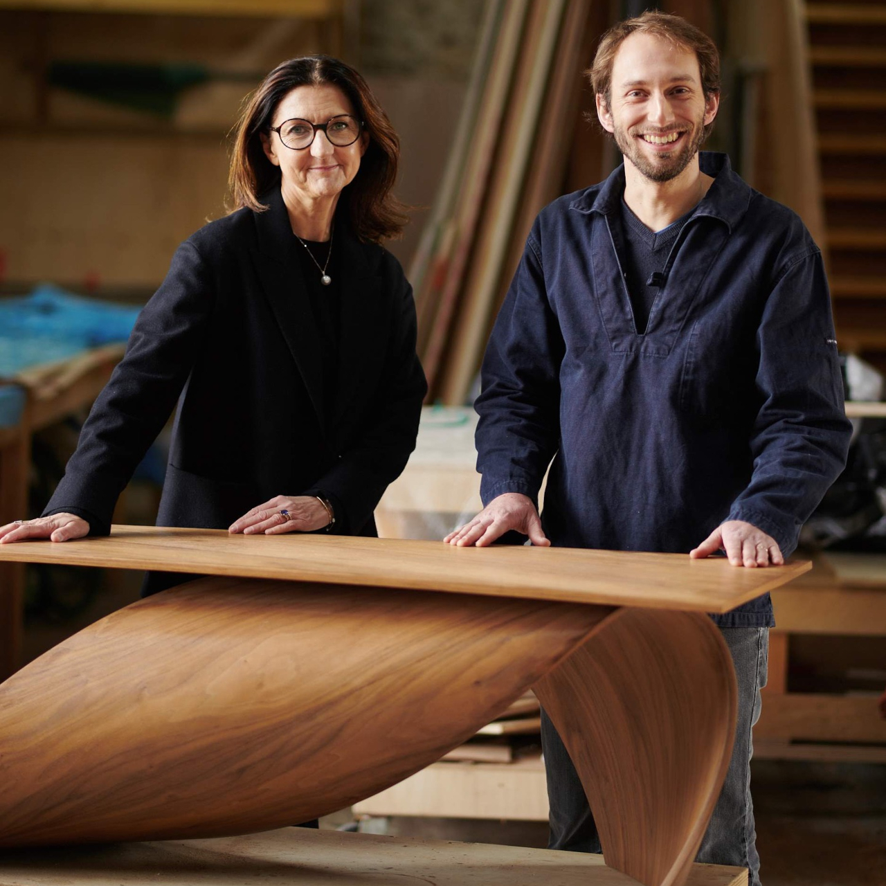 Furniture Sculpture，WAVE，Ruban，Luxury Furniture，Traditional handicraft，