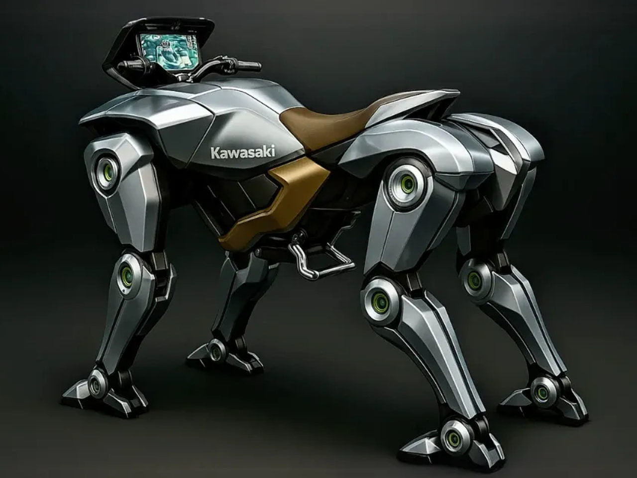 Kawasaki CORLEO，four-legged mount，robot，Kawasaki Heavy Industries，cross-country，