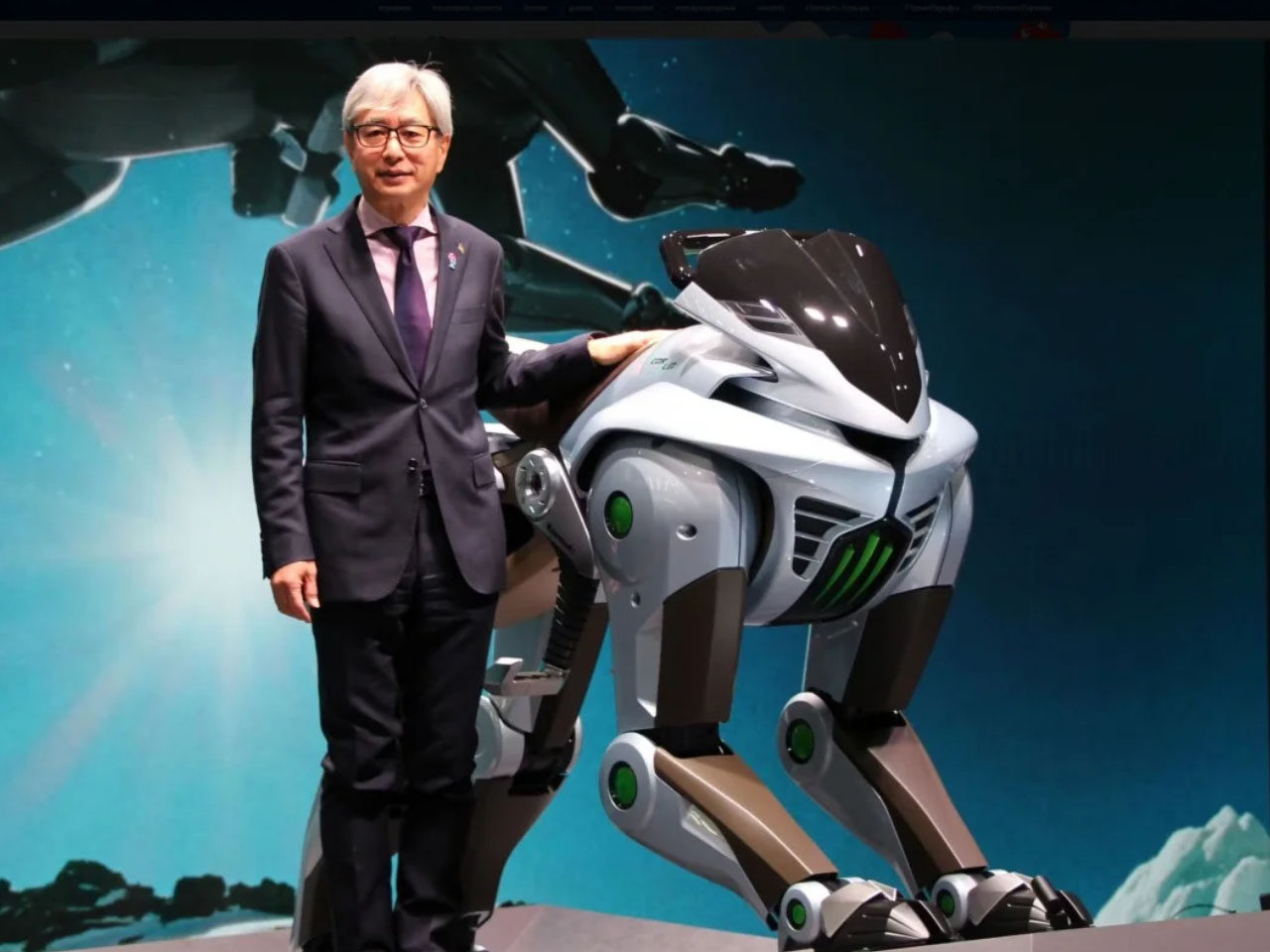 Kawasaki CORLEO，four-legged mount，robot，Kawasaki Heavy Industries，cross-country，