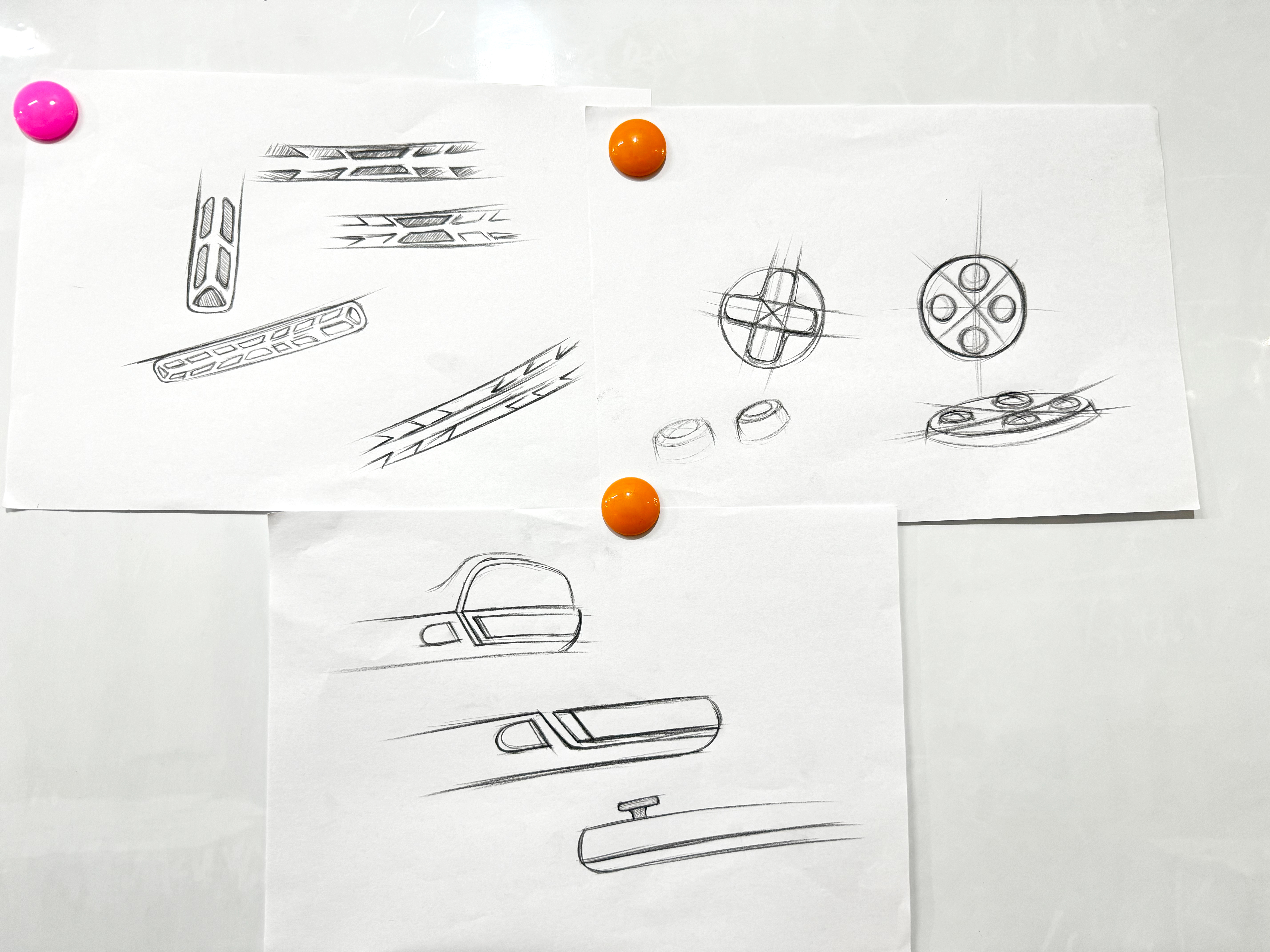 Product design, industrial design, handheld, Android game machine.，