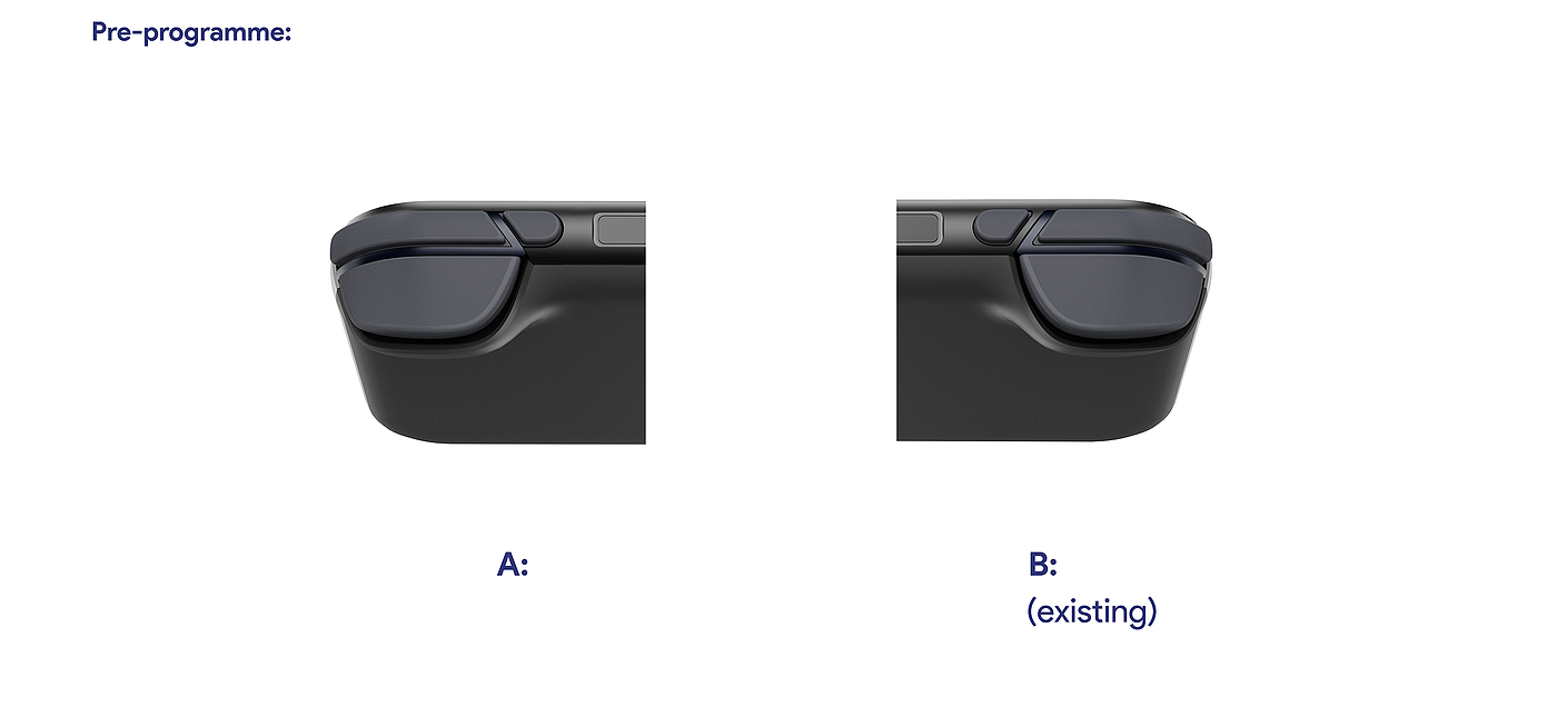 Product design, industrial design, handheld, Android game machine.，
