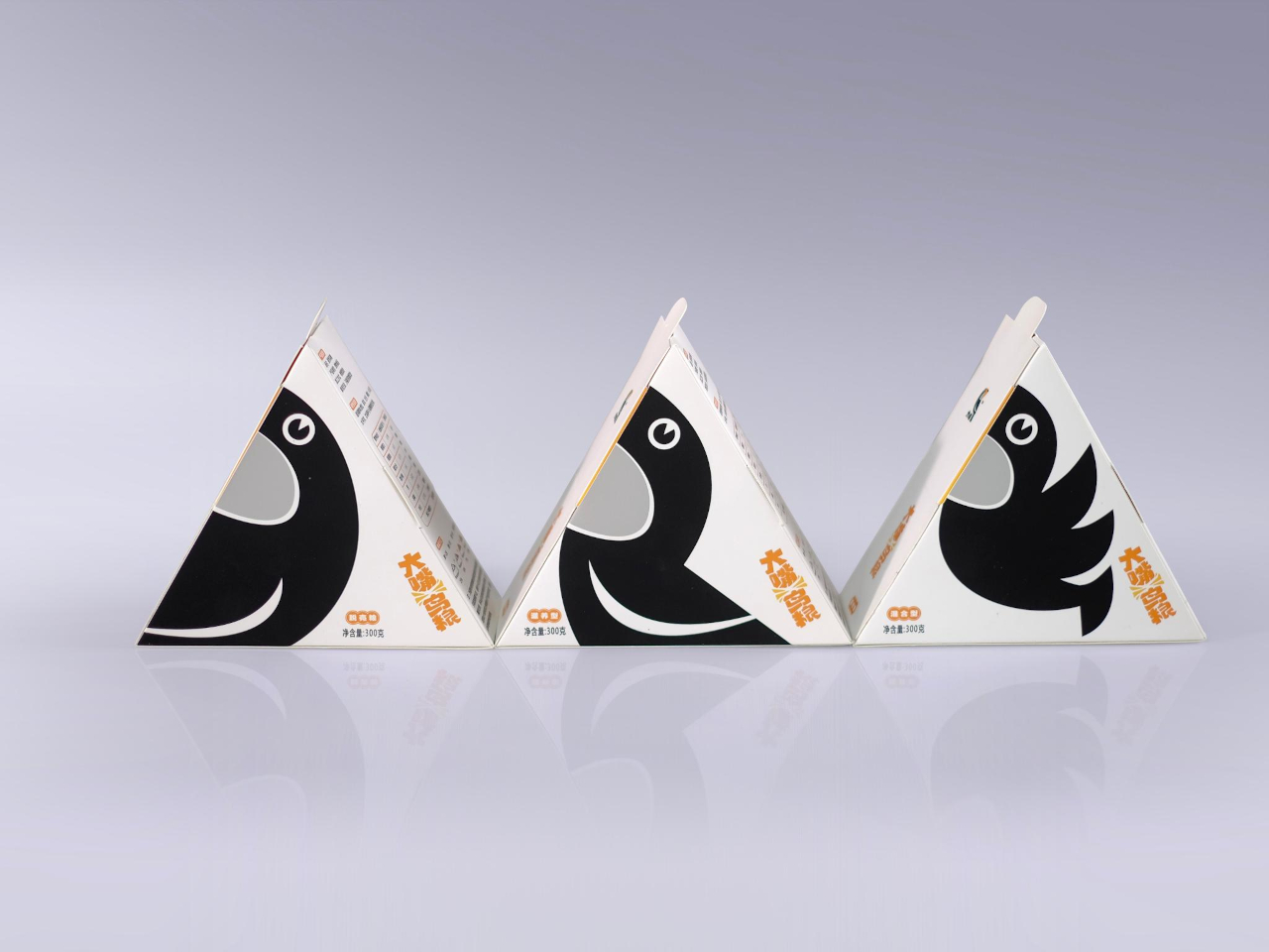 Big-billed Bird，Food packaging，product design，Birds Food Packaging，
