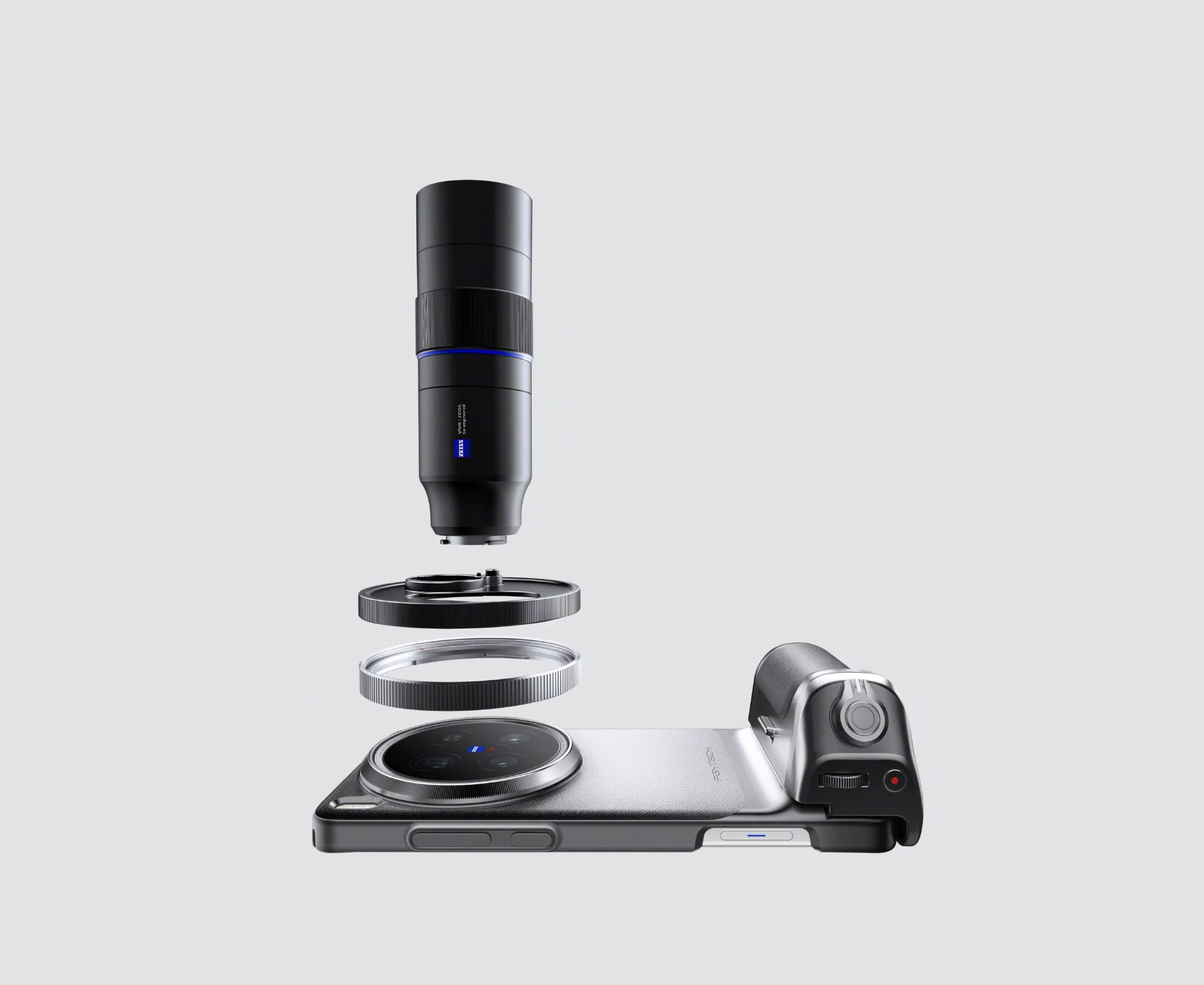 Meteorite Grey Color Matching, Vivo, Zeiss Joint Research and Development，