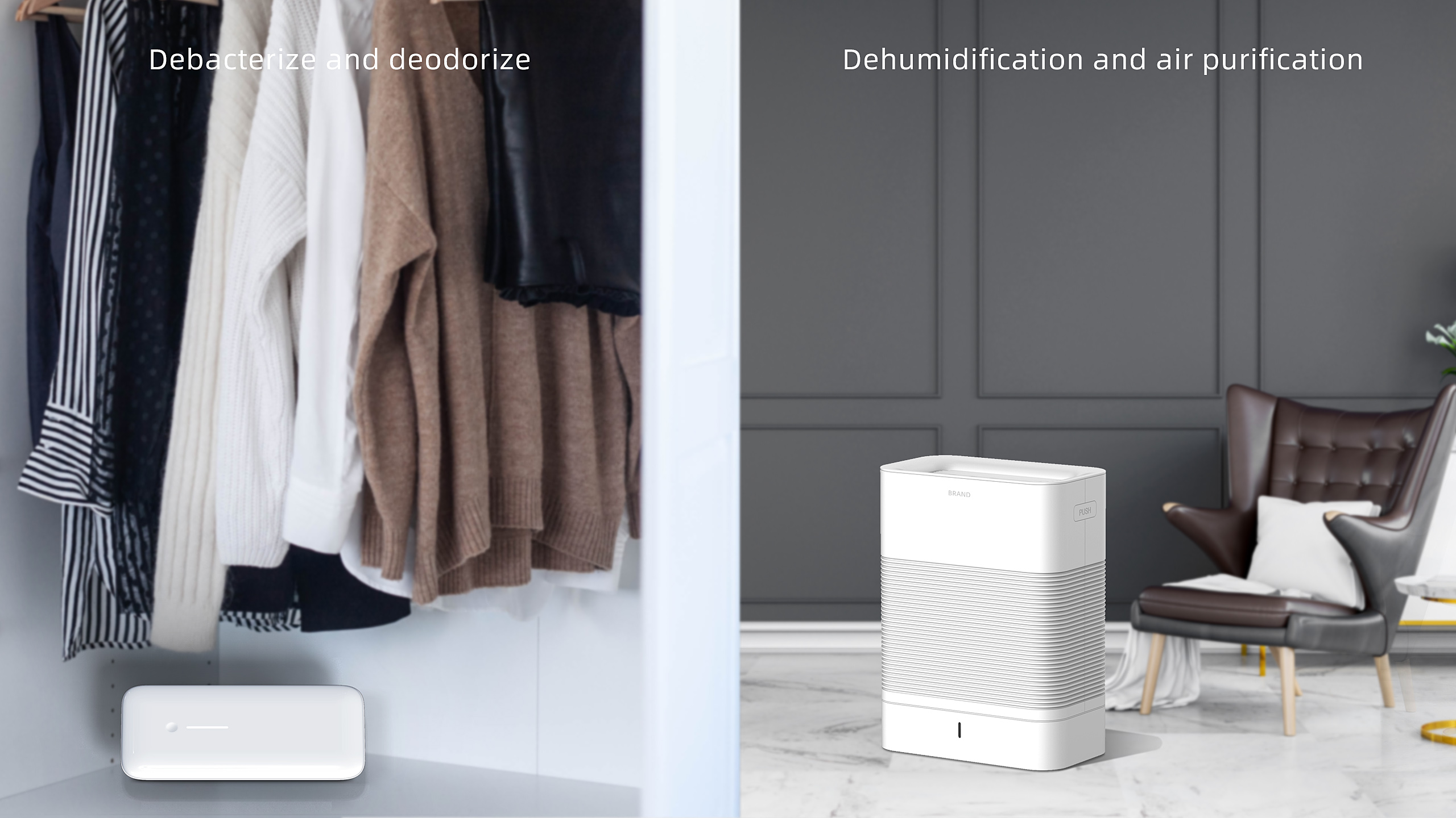 dehumidifier，air cleaner，household electrical appliances，Extremely simple wind，