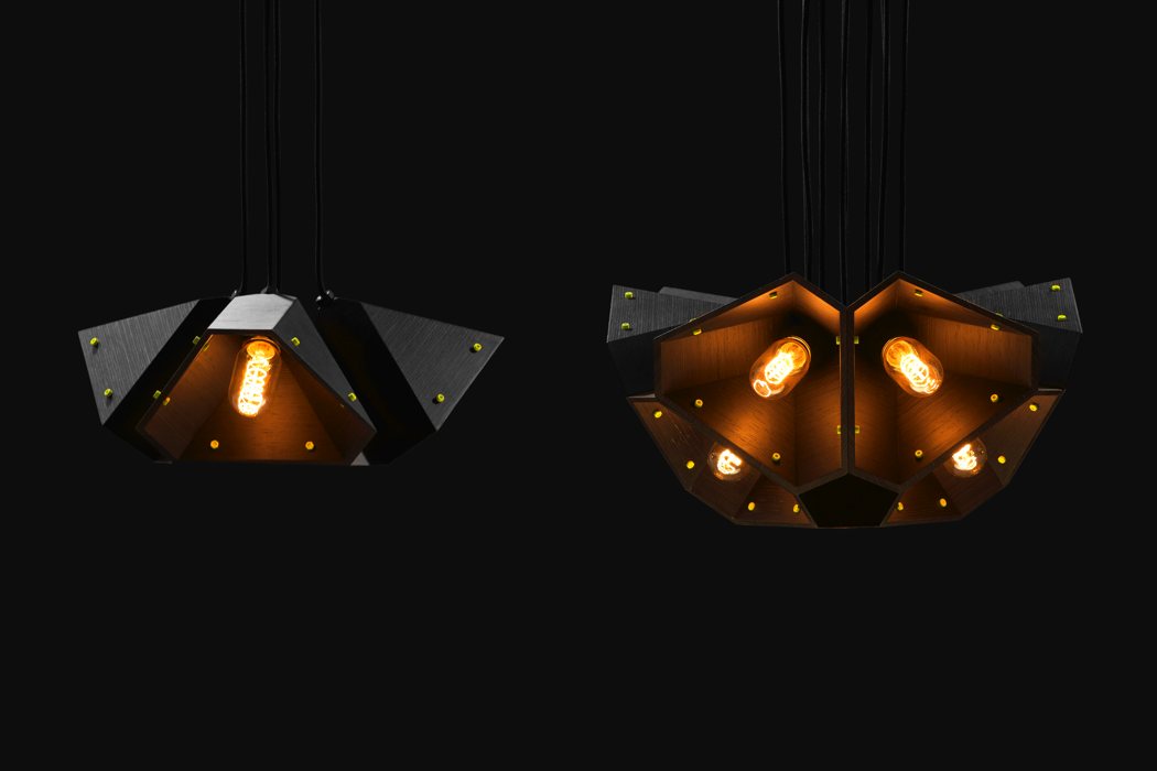 Modular lamps，combination，black，