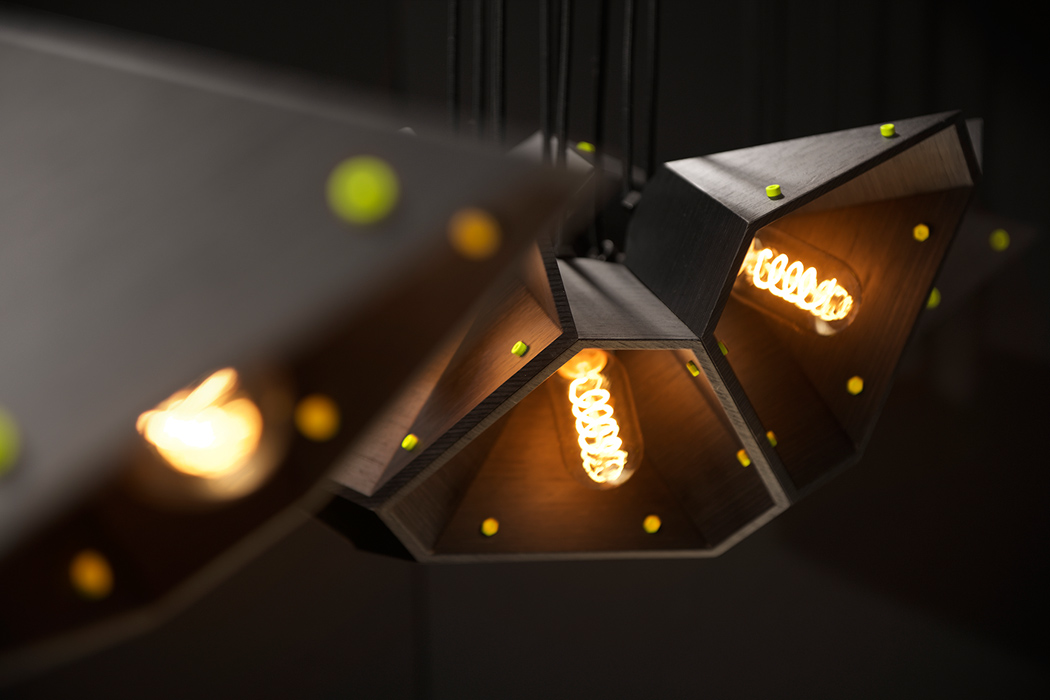 Modular lamps，combination，black，