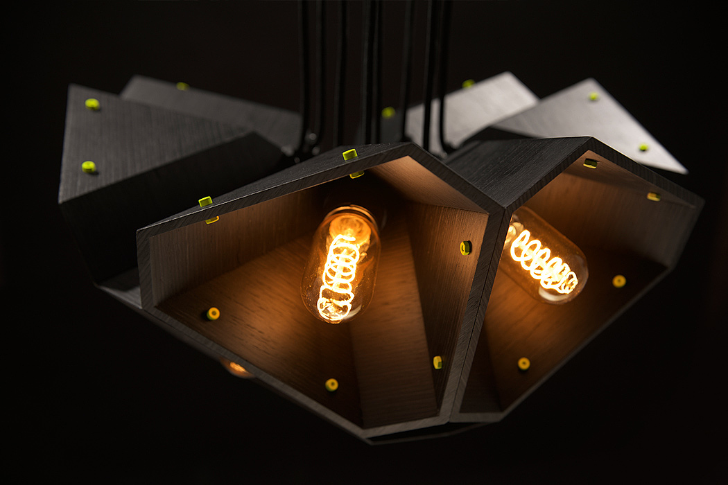 Modular lamps，combination，black，