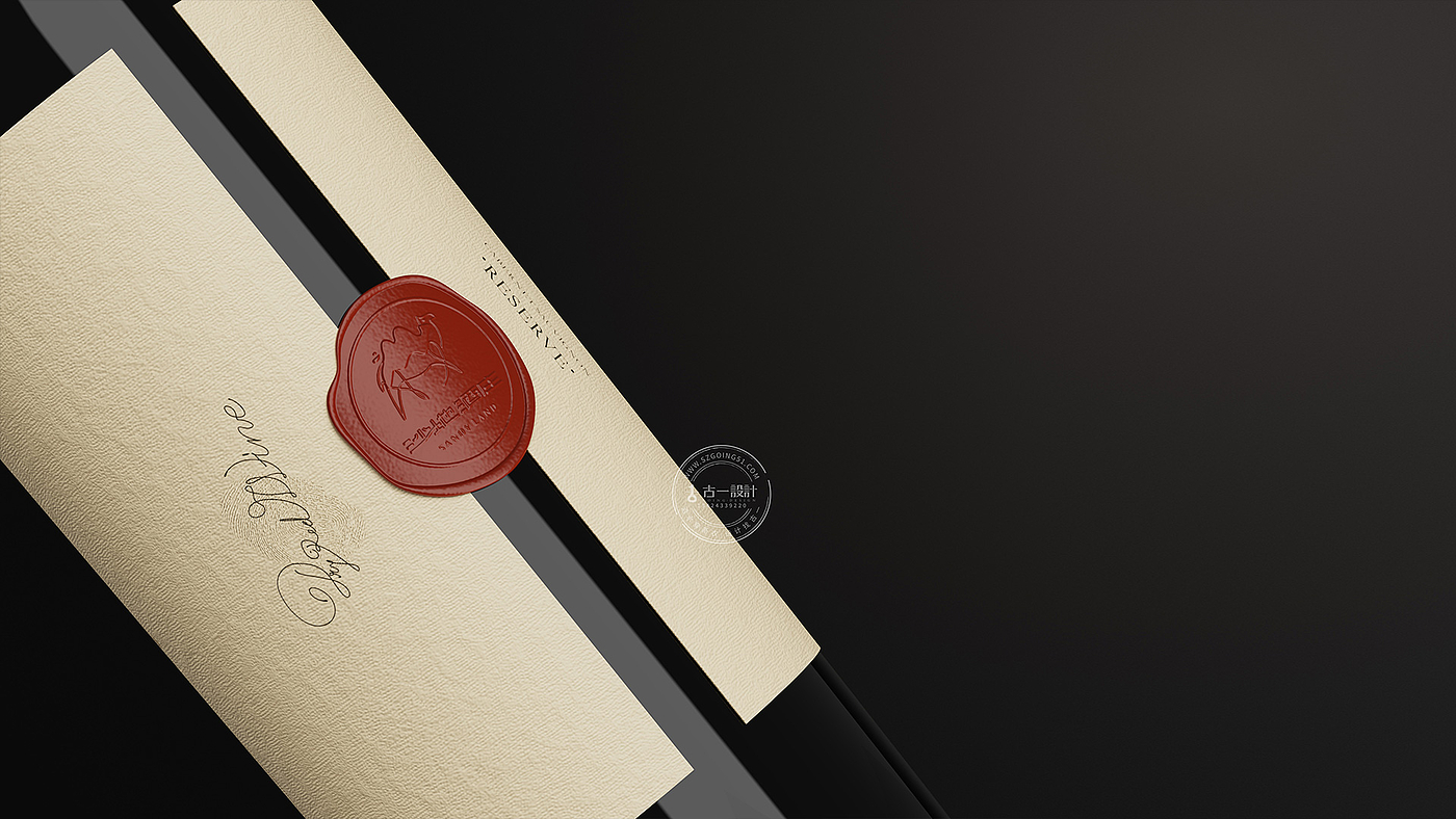 Gu Yi design，Red Wine Packaging Design Company，Wine label design，Red wine design company，