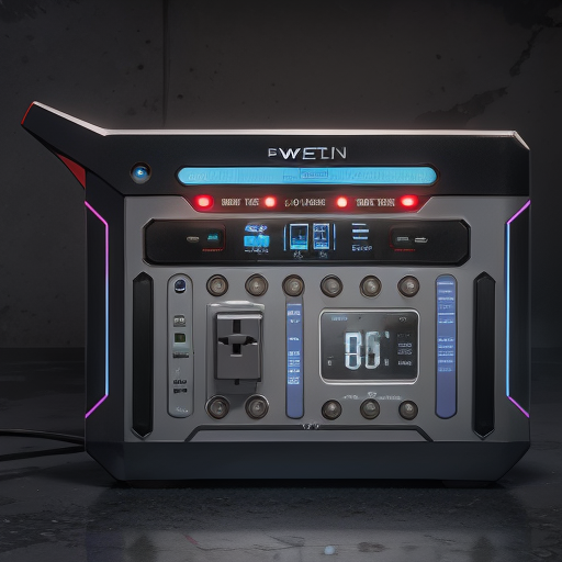 Give a sketch and let AI help you create outdoor power，