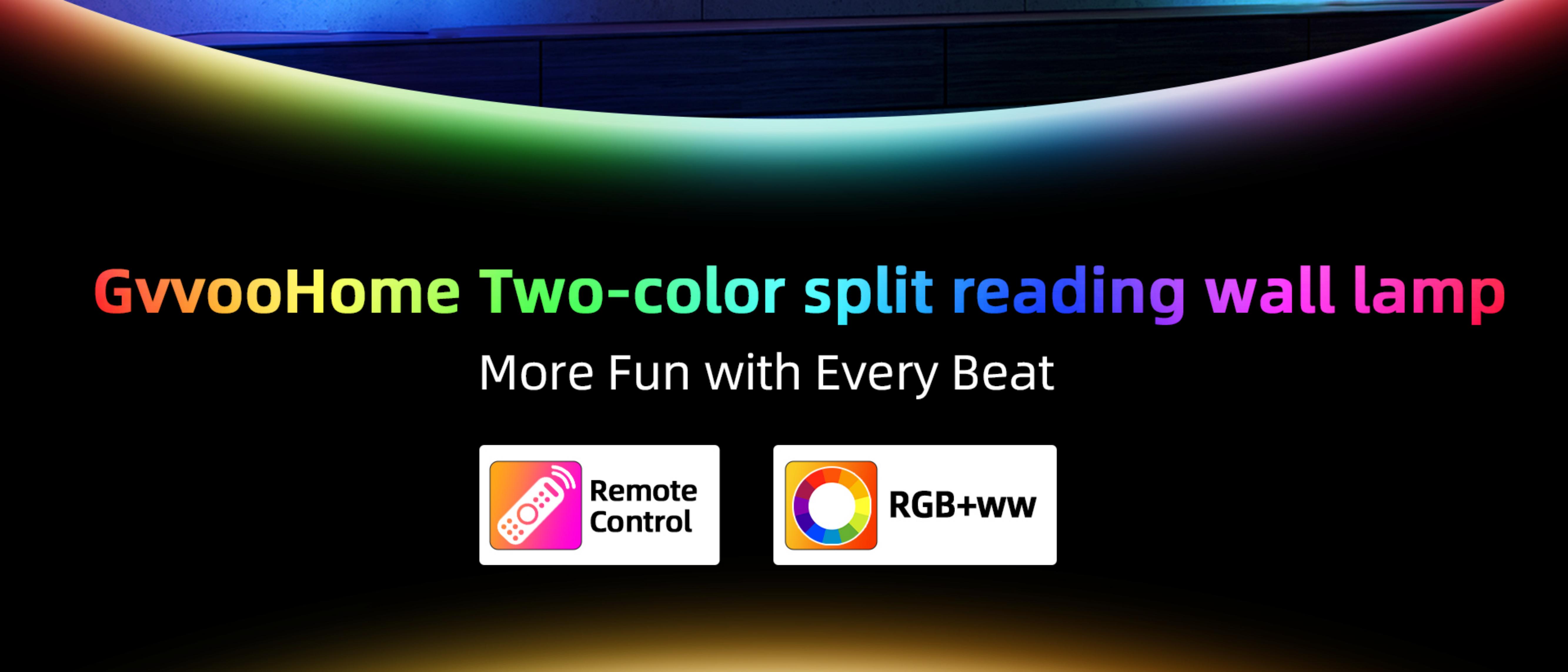 Wall lamp，Metal wall lamp，RGB wall lamp，Split wall lamp，